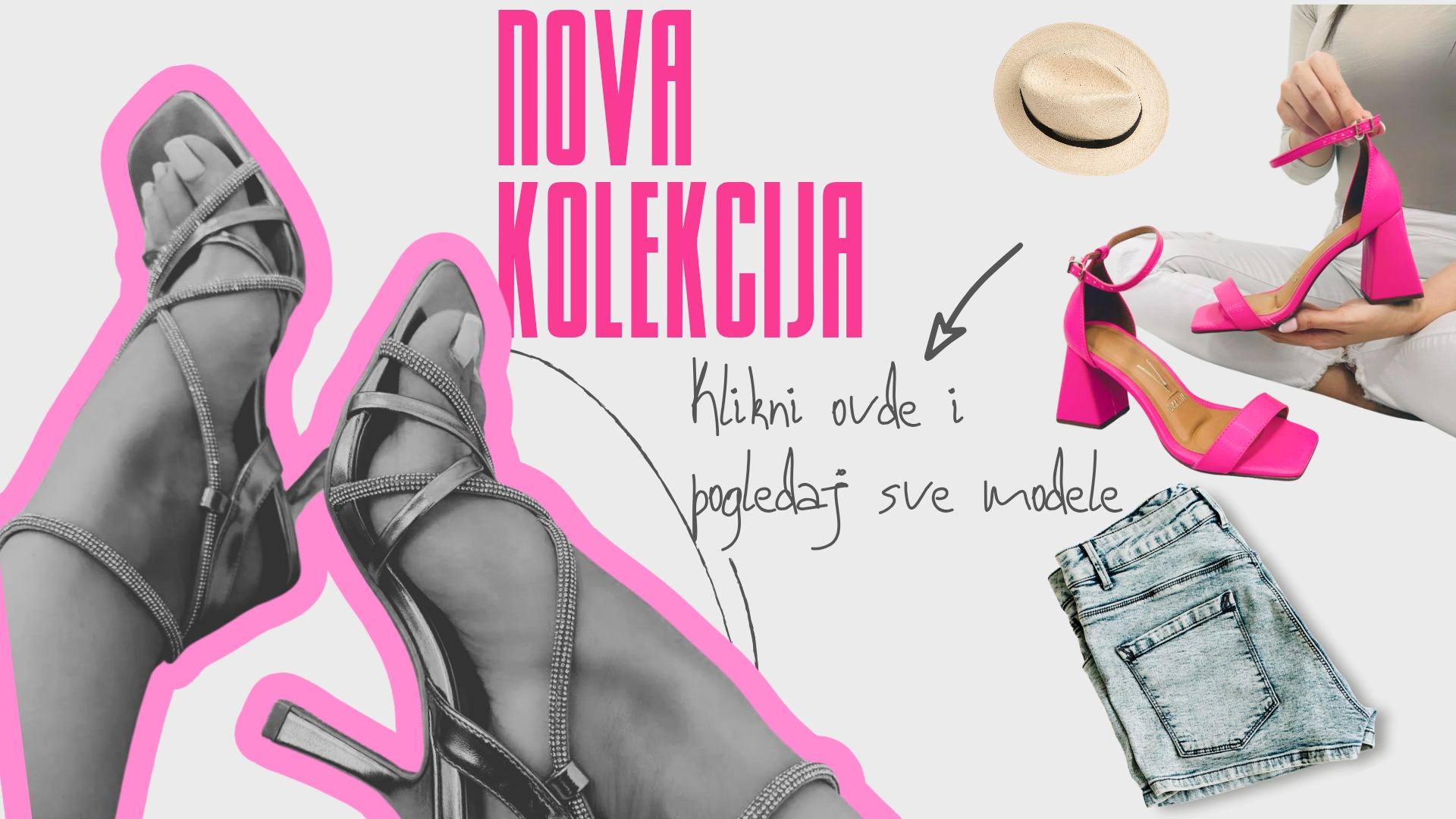 Nova kolekcija ženske obuće PROLEĆE LETO 2025
