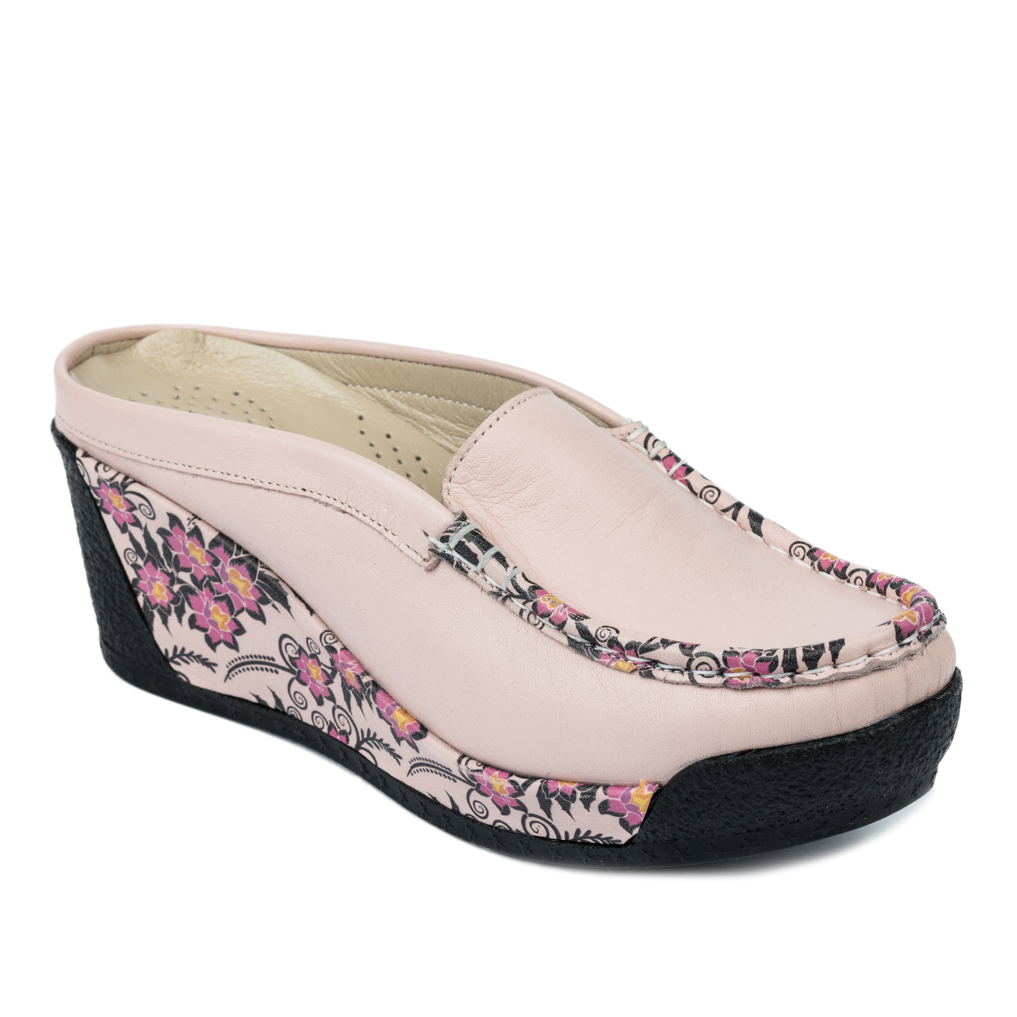 Women Slippers and Mules A248 - POWDER ROSE