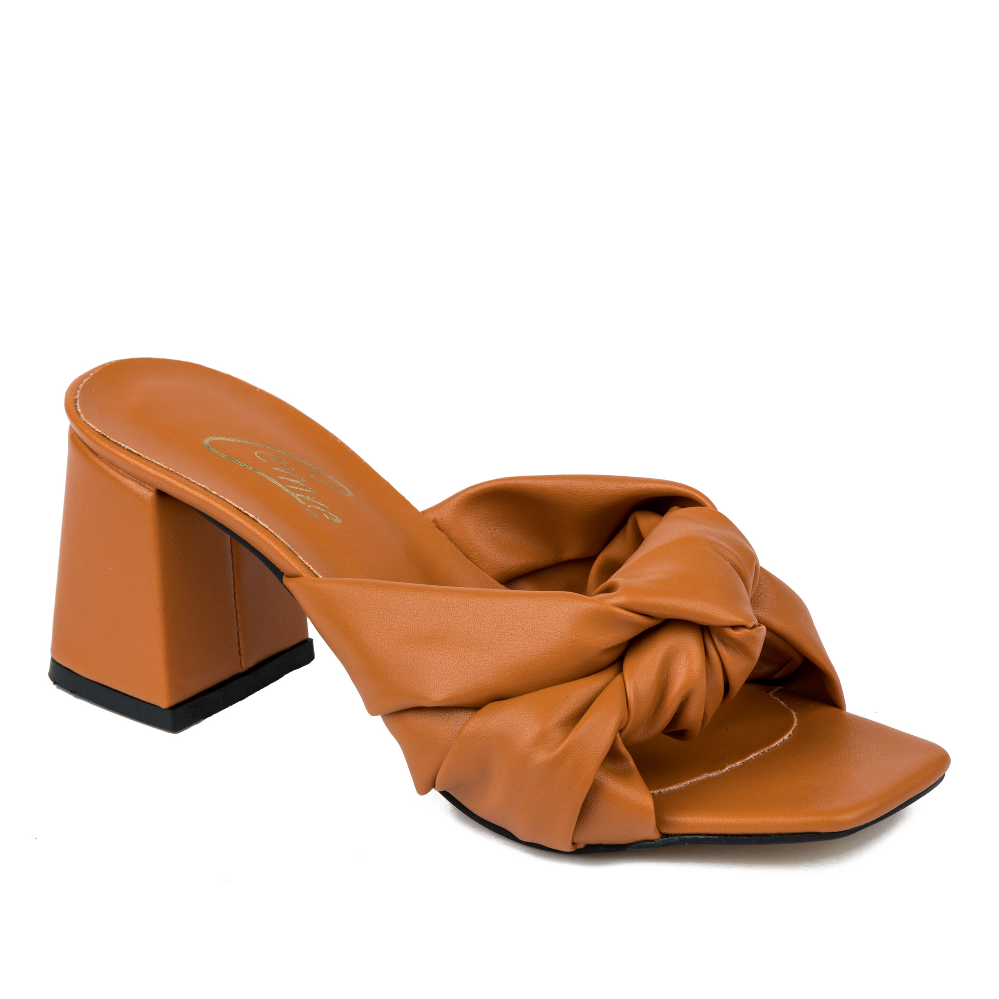Women Slippers and Mules A249 - CAMEL