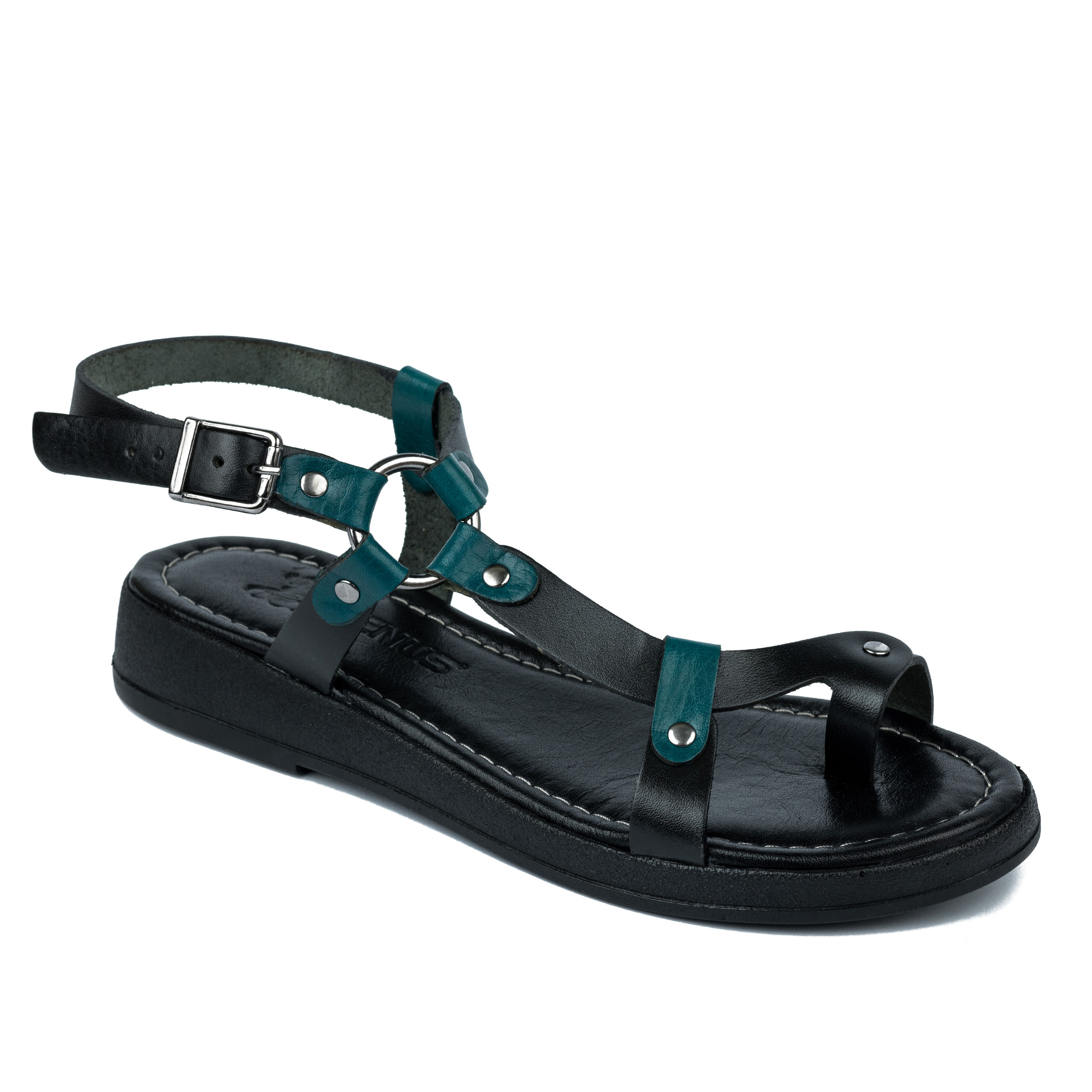 Women sandals A258 - BLACK