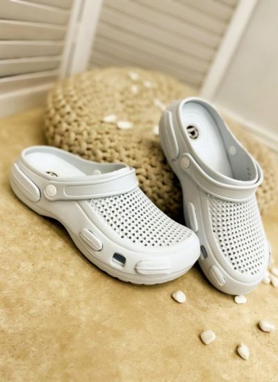Rubber slippers AVANTI - WHITE