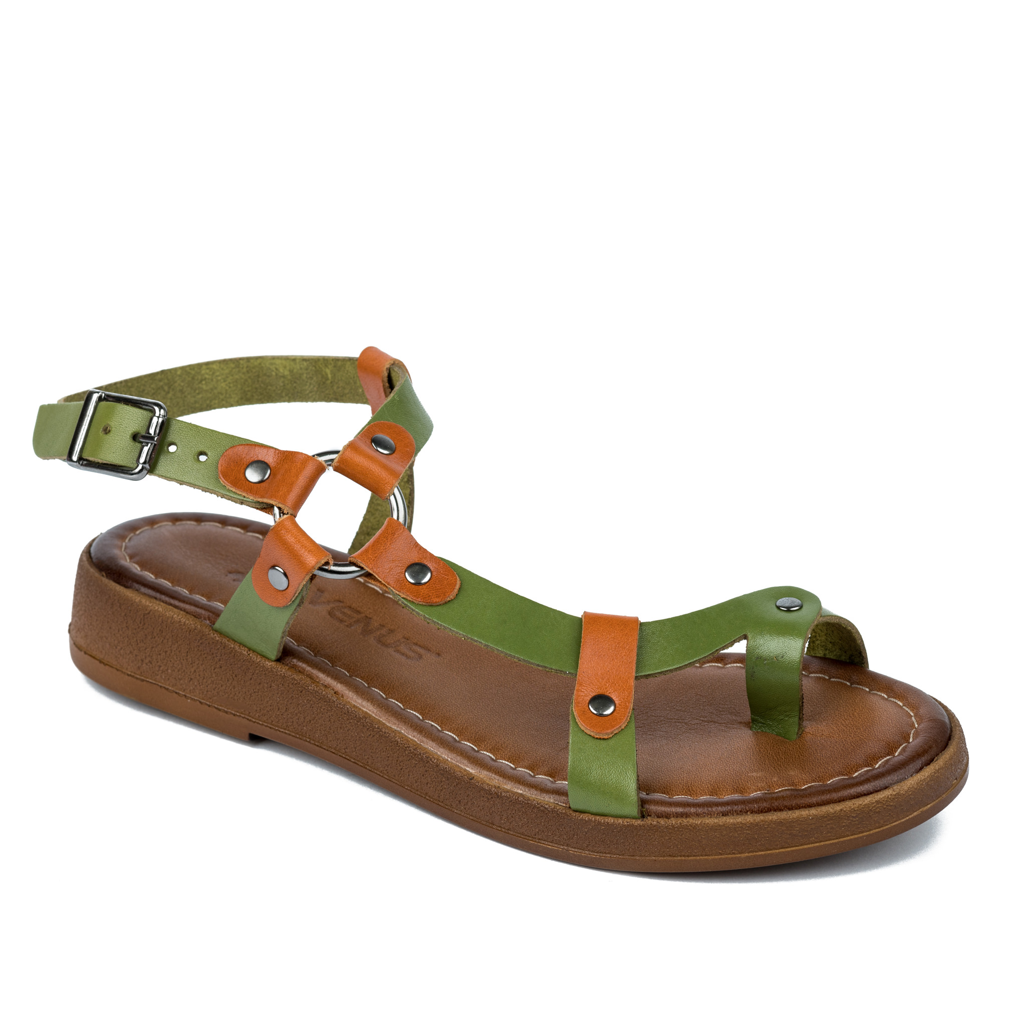 Women sandals A258 - GREEN