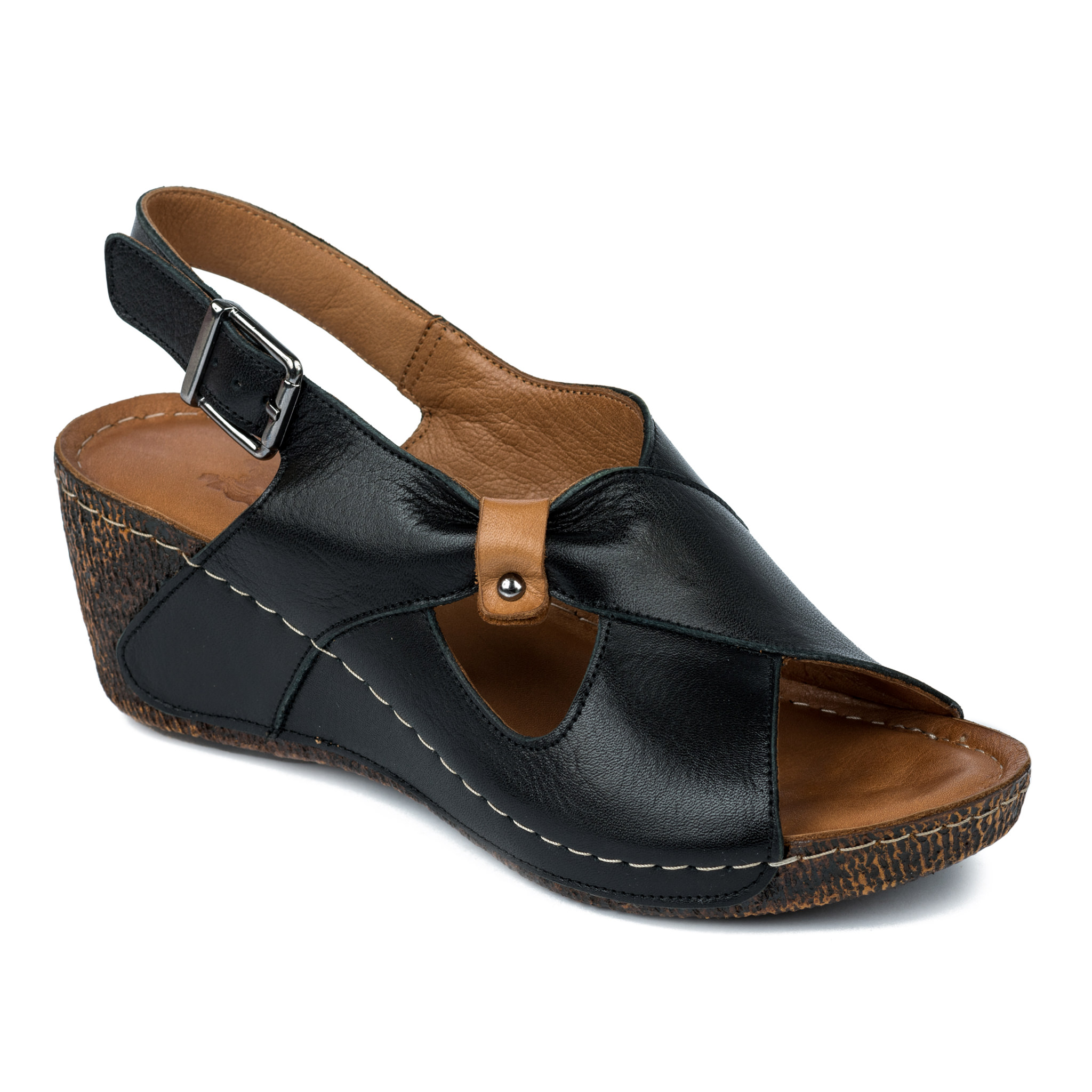 Women sandals A275 - BLACK