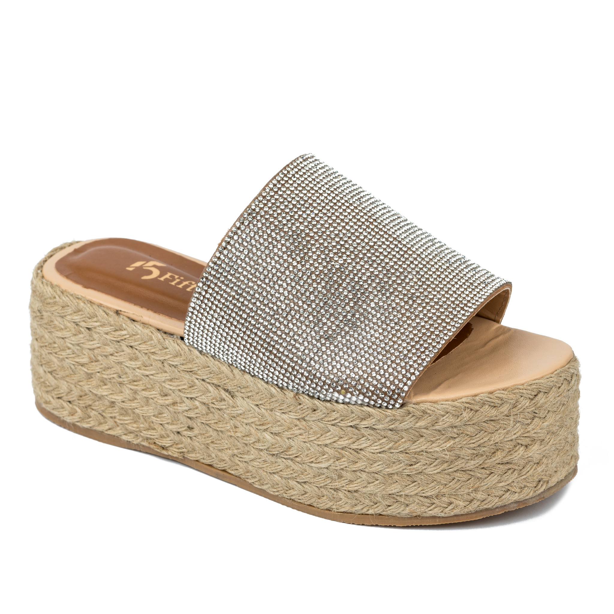 Women Slippers and Mules A309 - SILVER