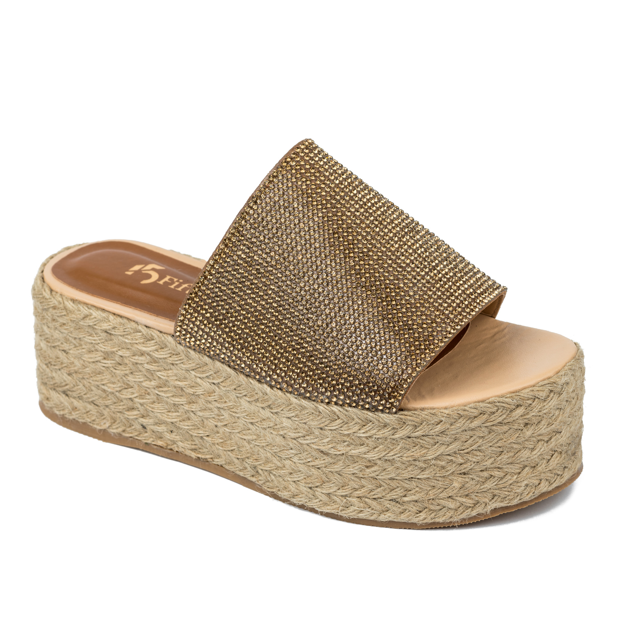 Women Slippers and Mules A309 - GOLD