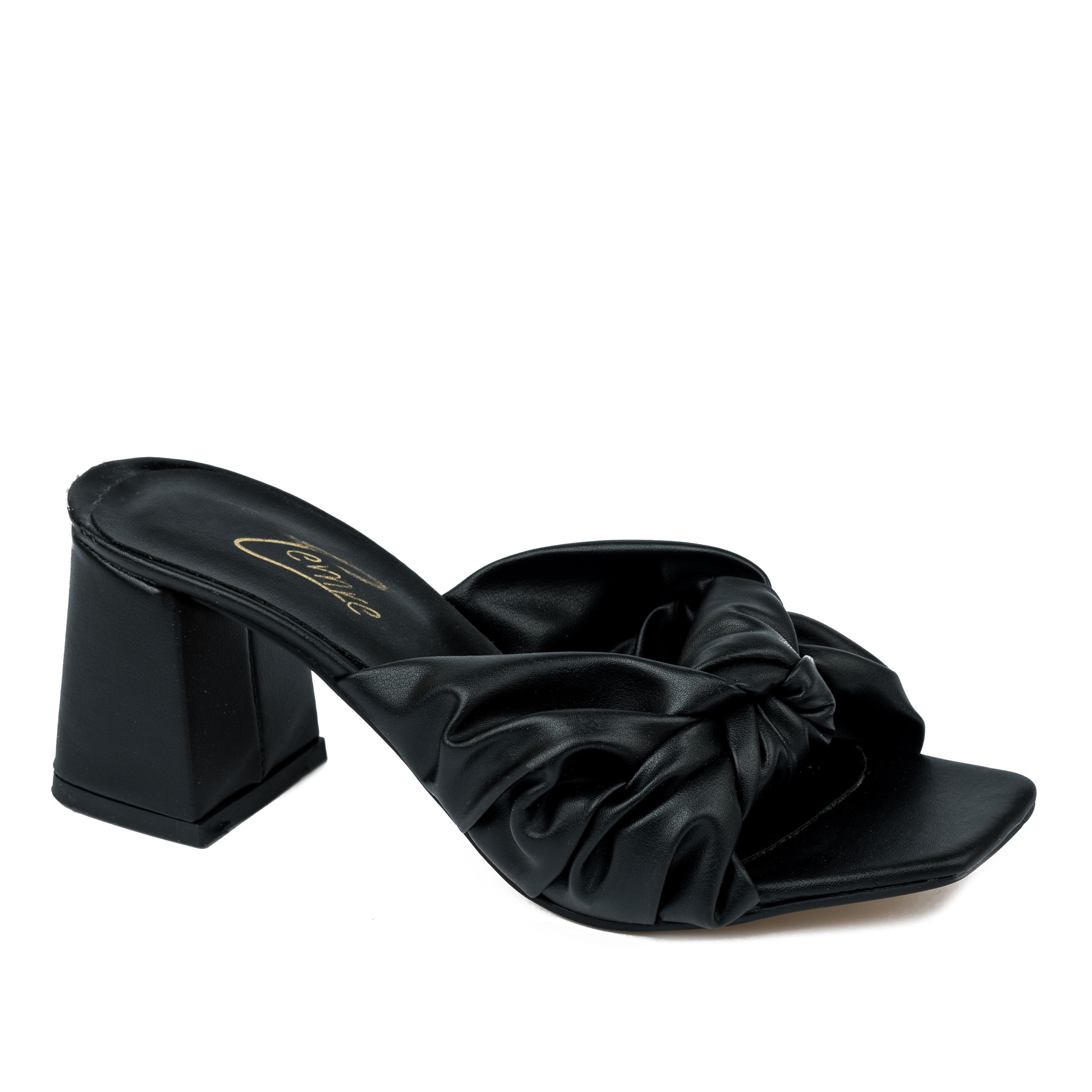 Women Slippers and Mules A249 - BLACK