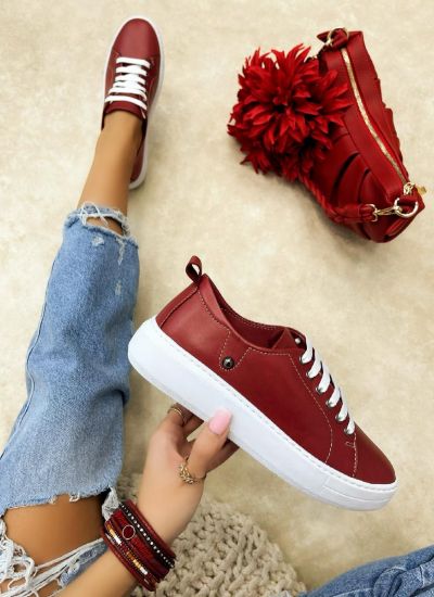 Women sneakers A321 - RED