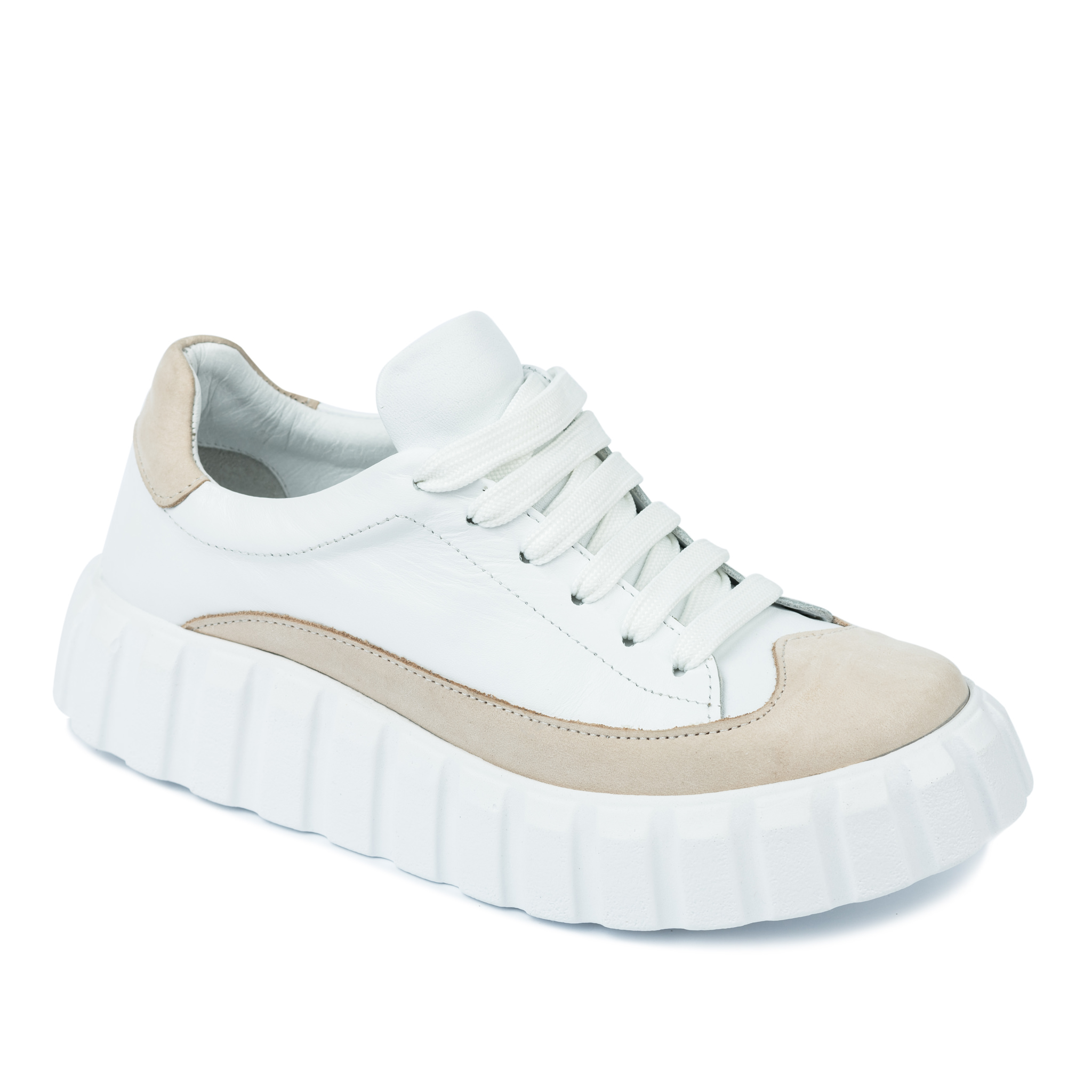 Women sneakers A323 - WHITE