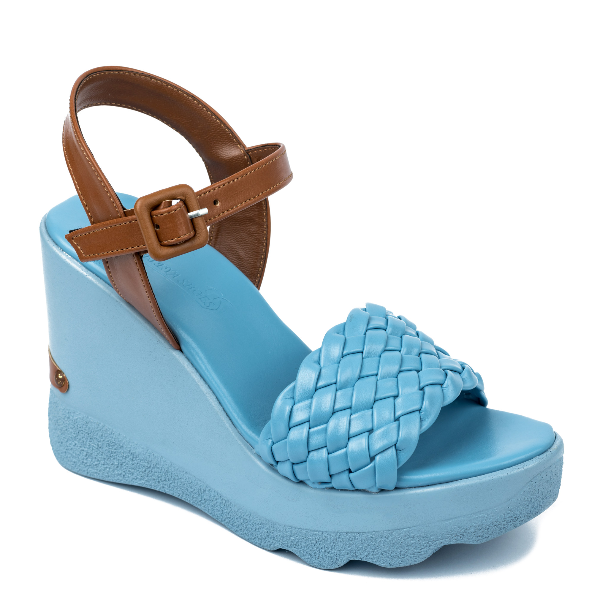 Women sandals A324 - BLUE
