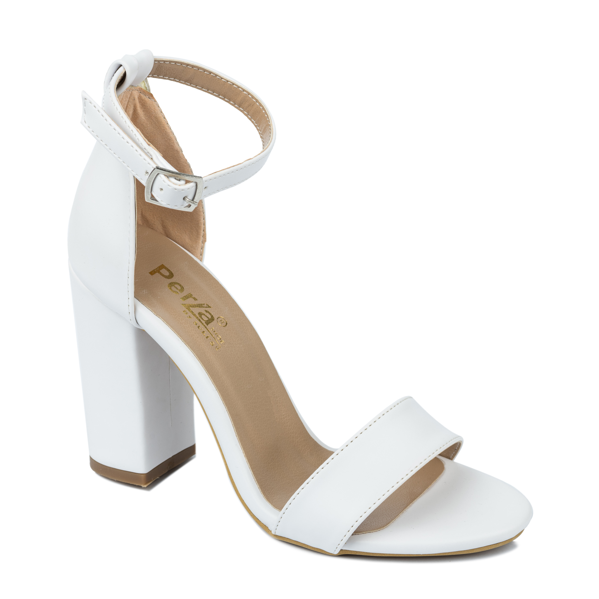 Women sandals A328 - WHITE