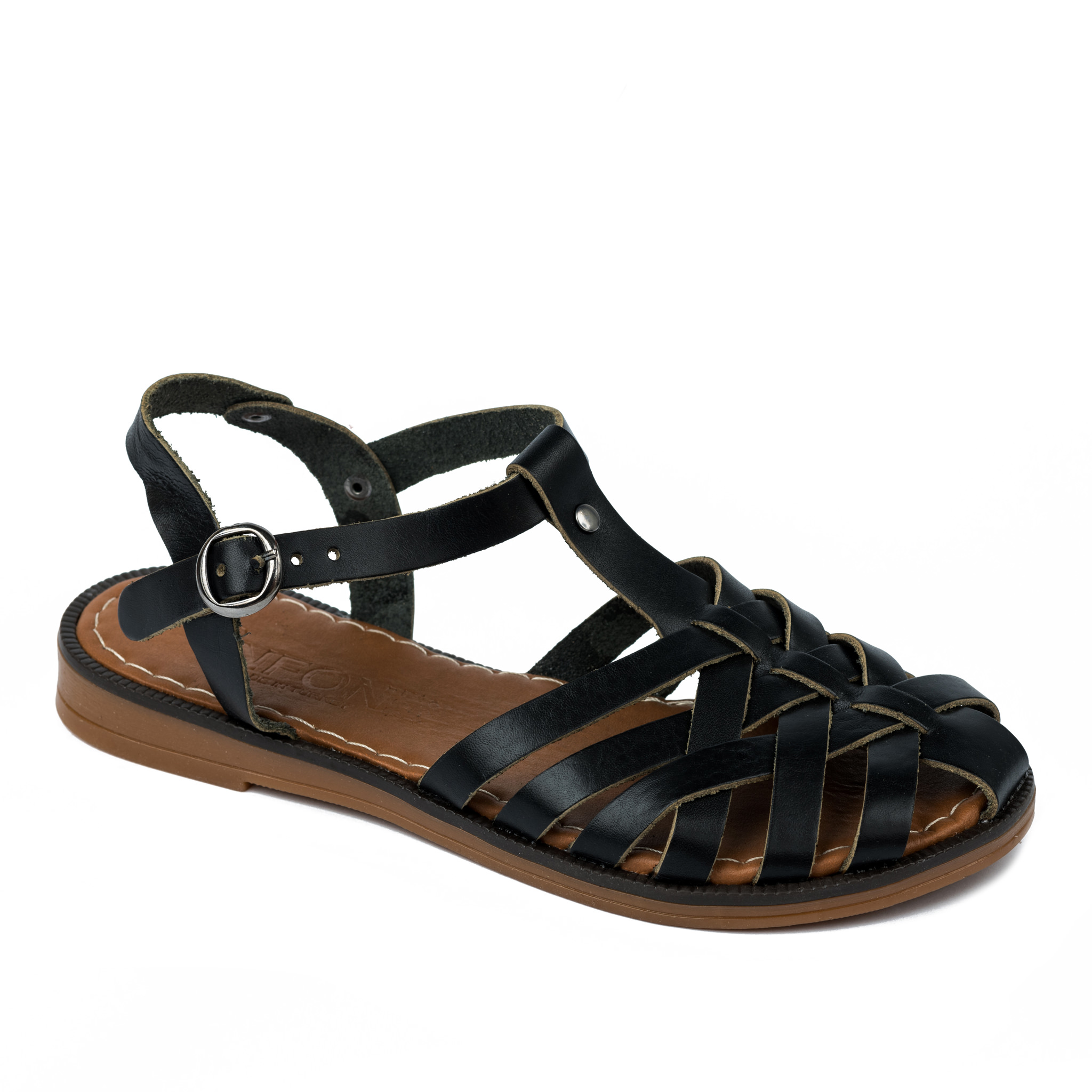 Women sandals A336 - BLACK
