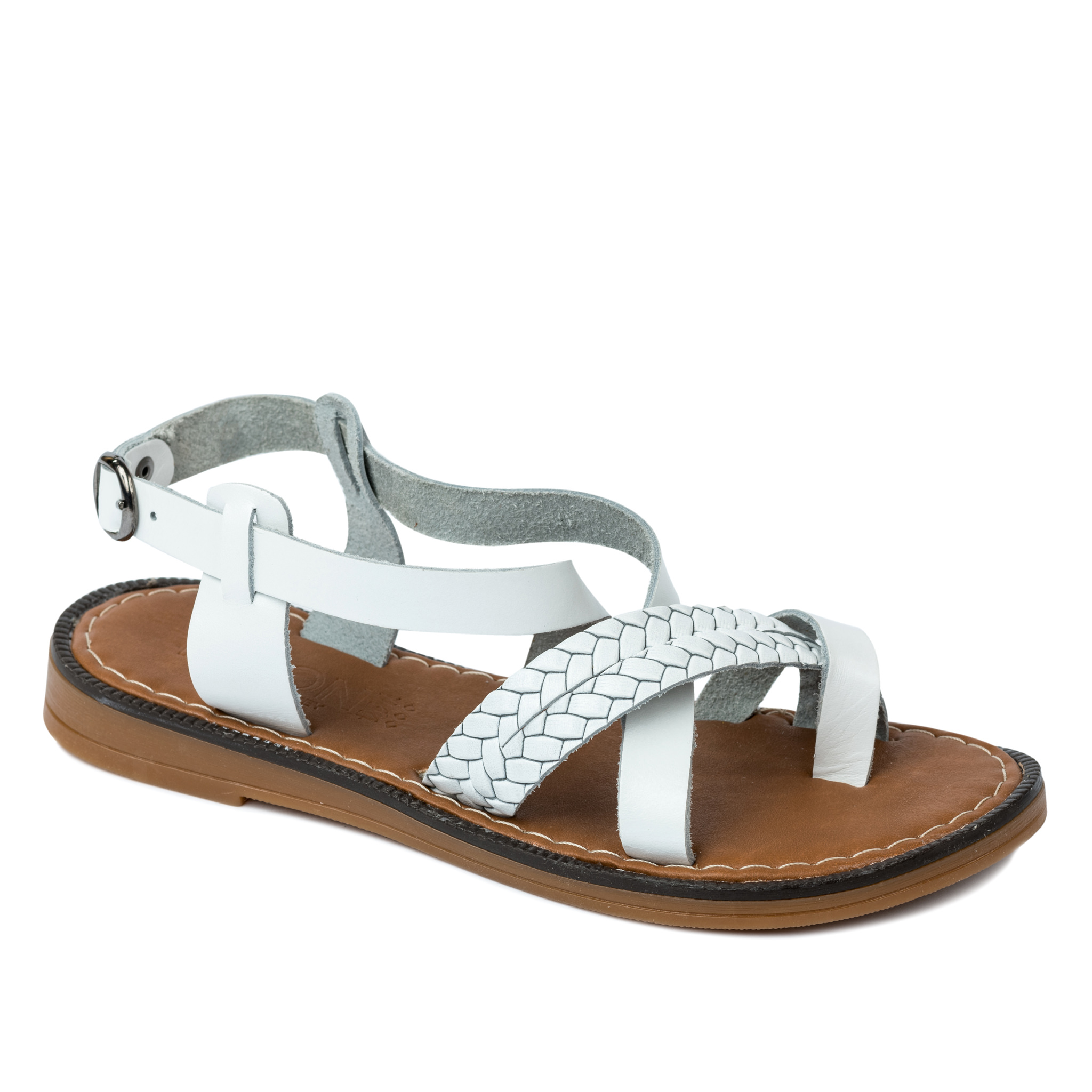 Women sandals A337 - WHITE
