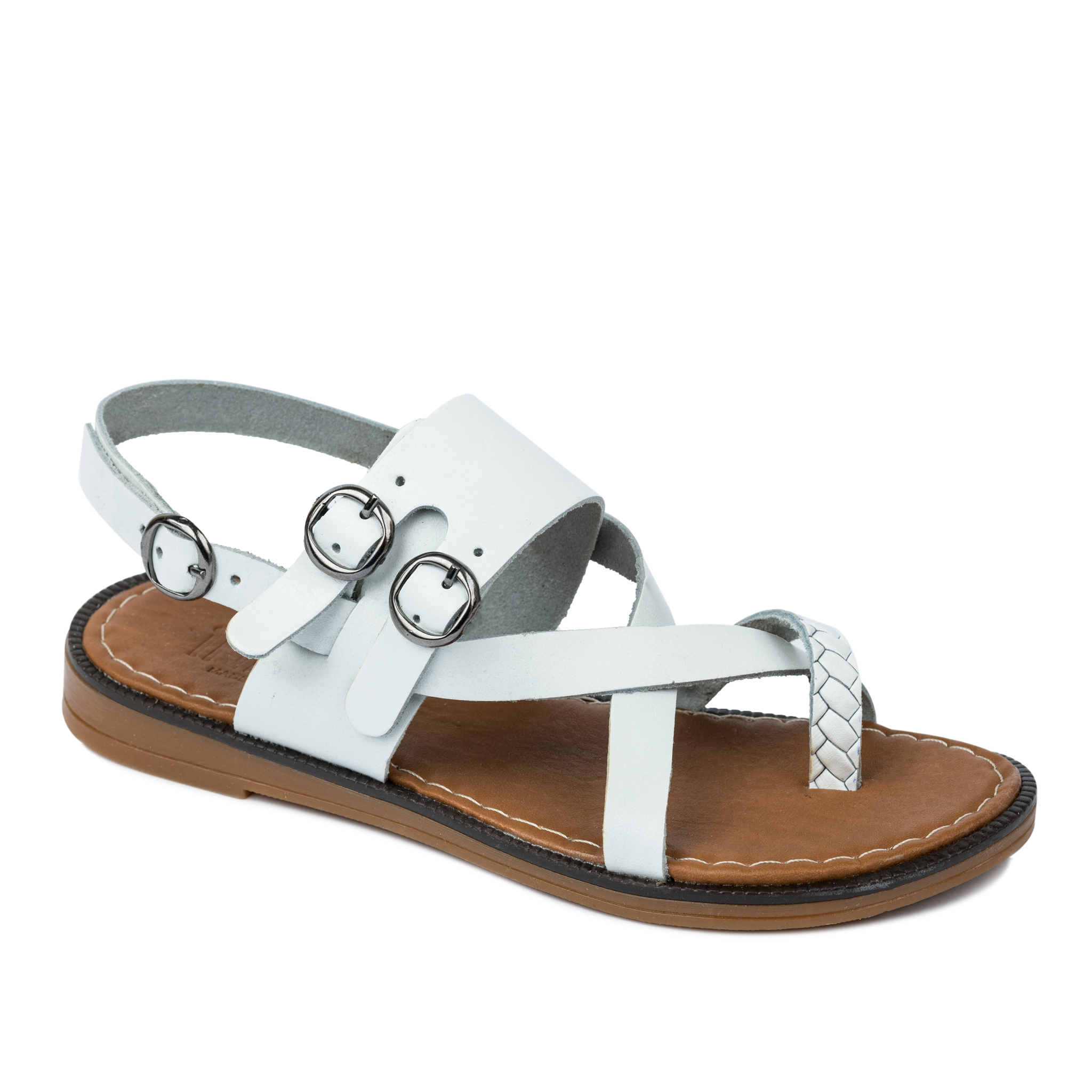 Women sandals A346 - WHITE