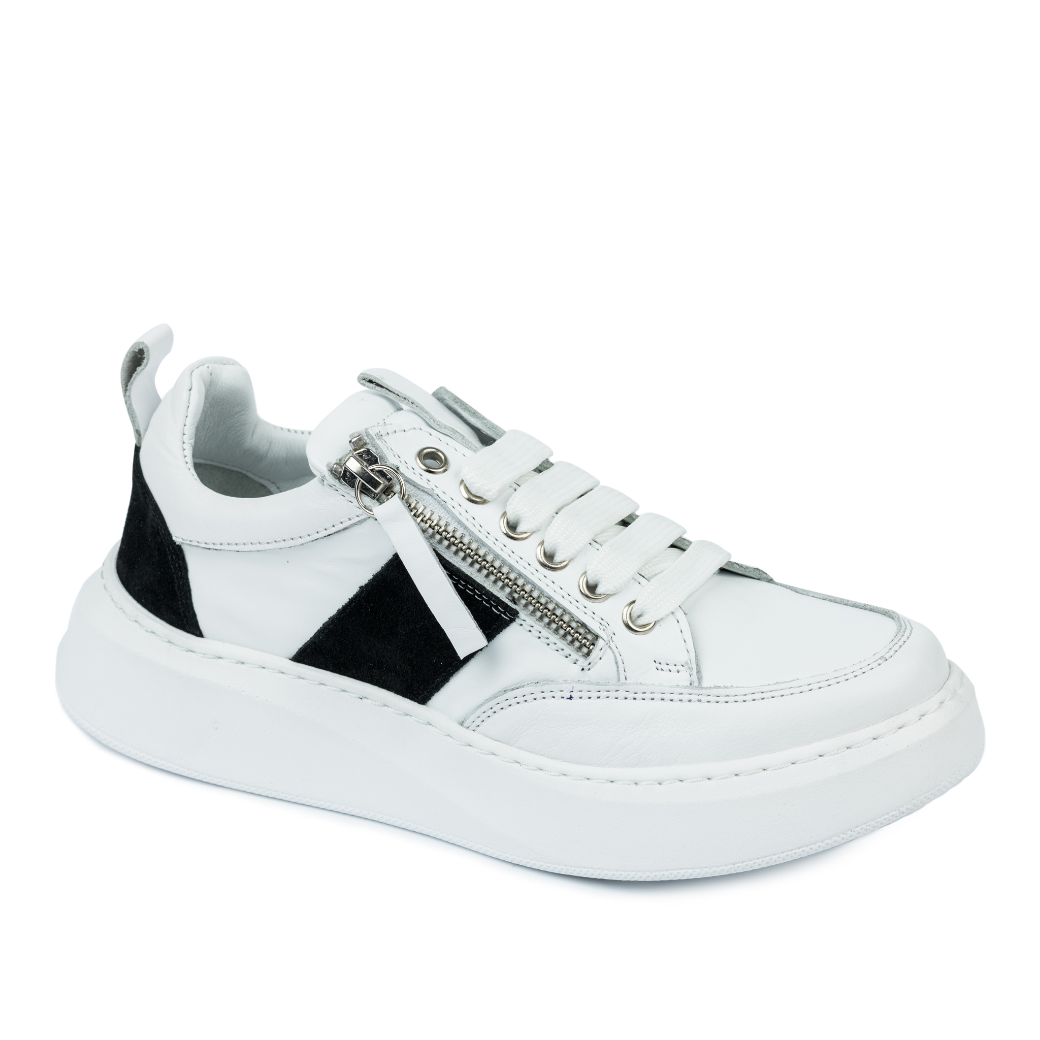 Women sneakers A322 - WHITE