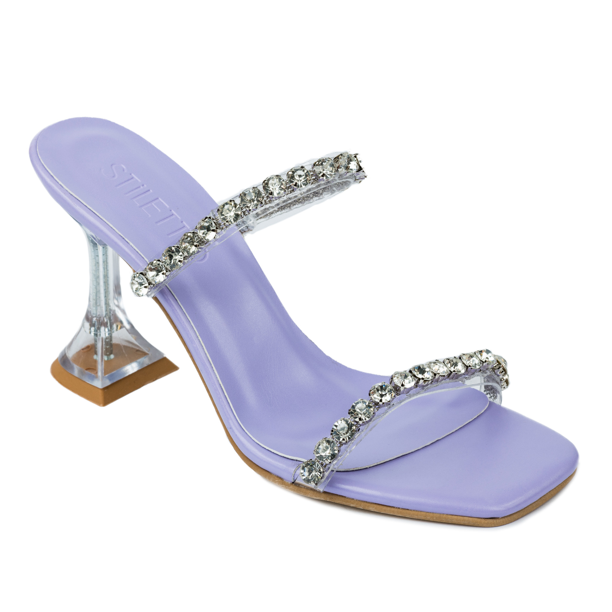 Women Slippers and Mules A406 - VIOLET