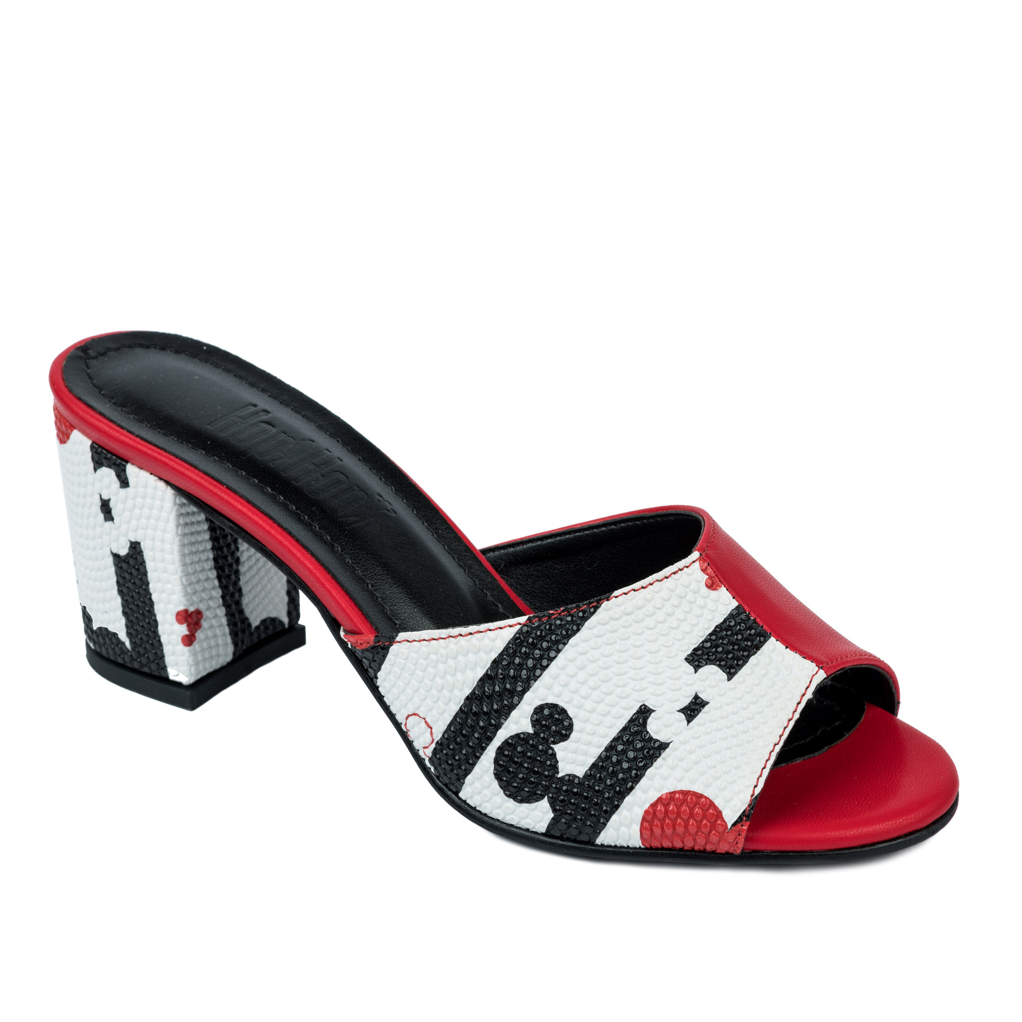 Women Slippers MICKEY - RED