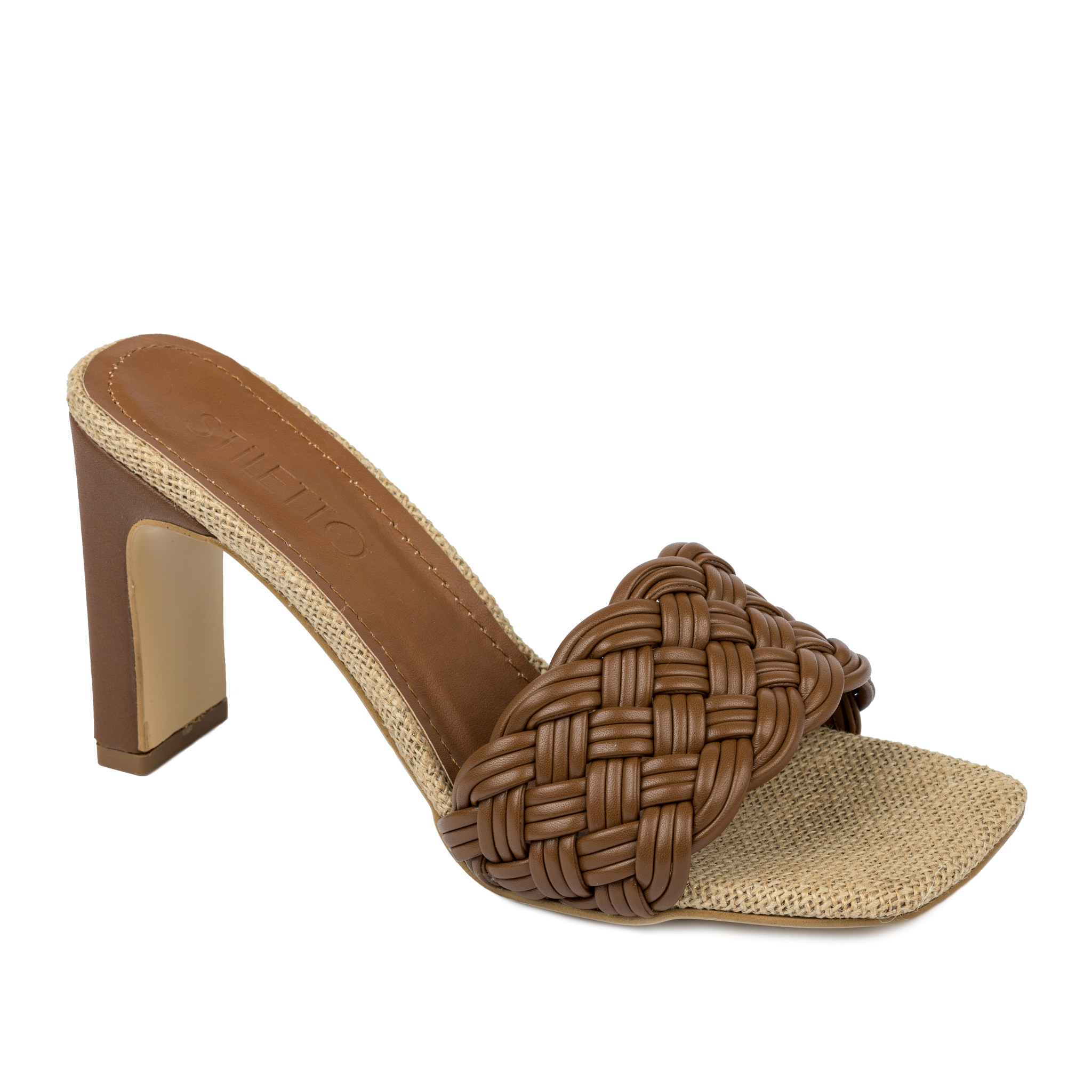 Women Slippers and Mules A413 - BROWN