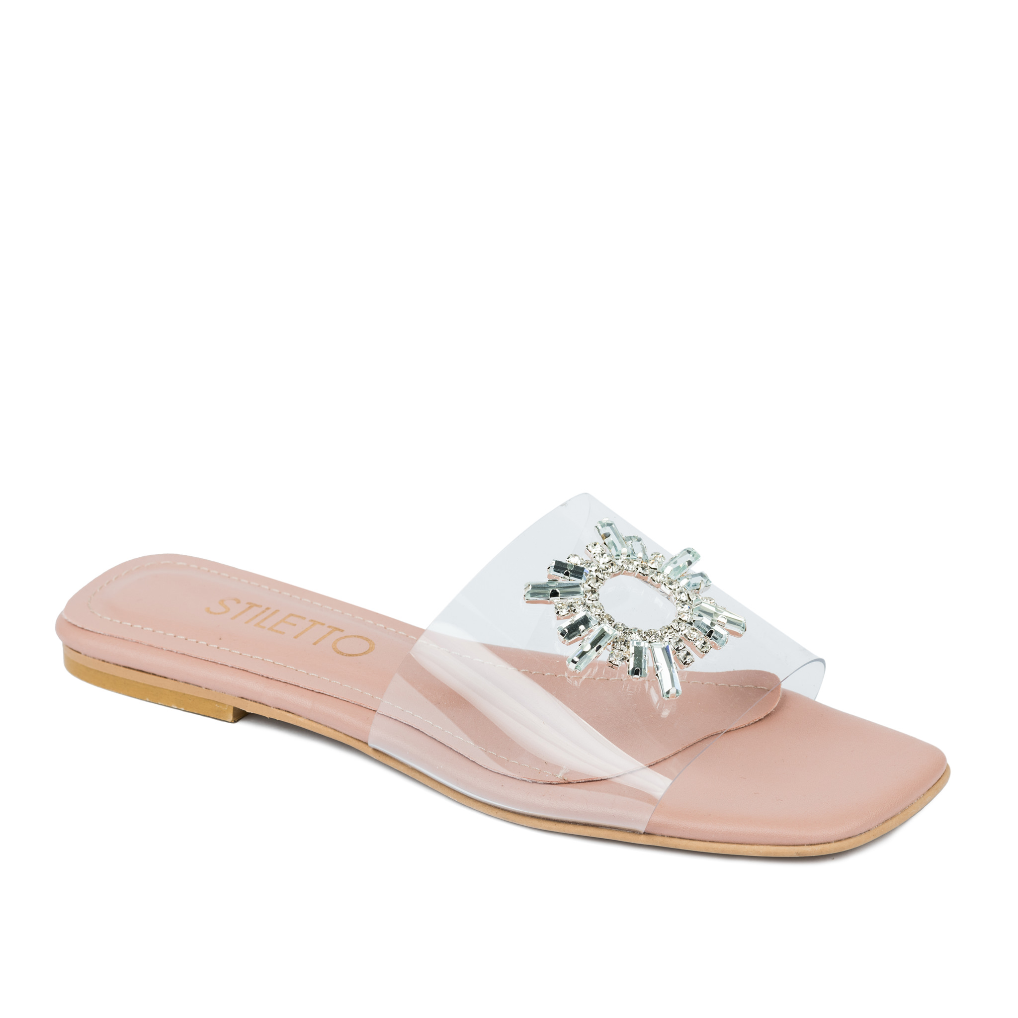 Women Slippers and Mules A425 - TRANSPARENT
