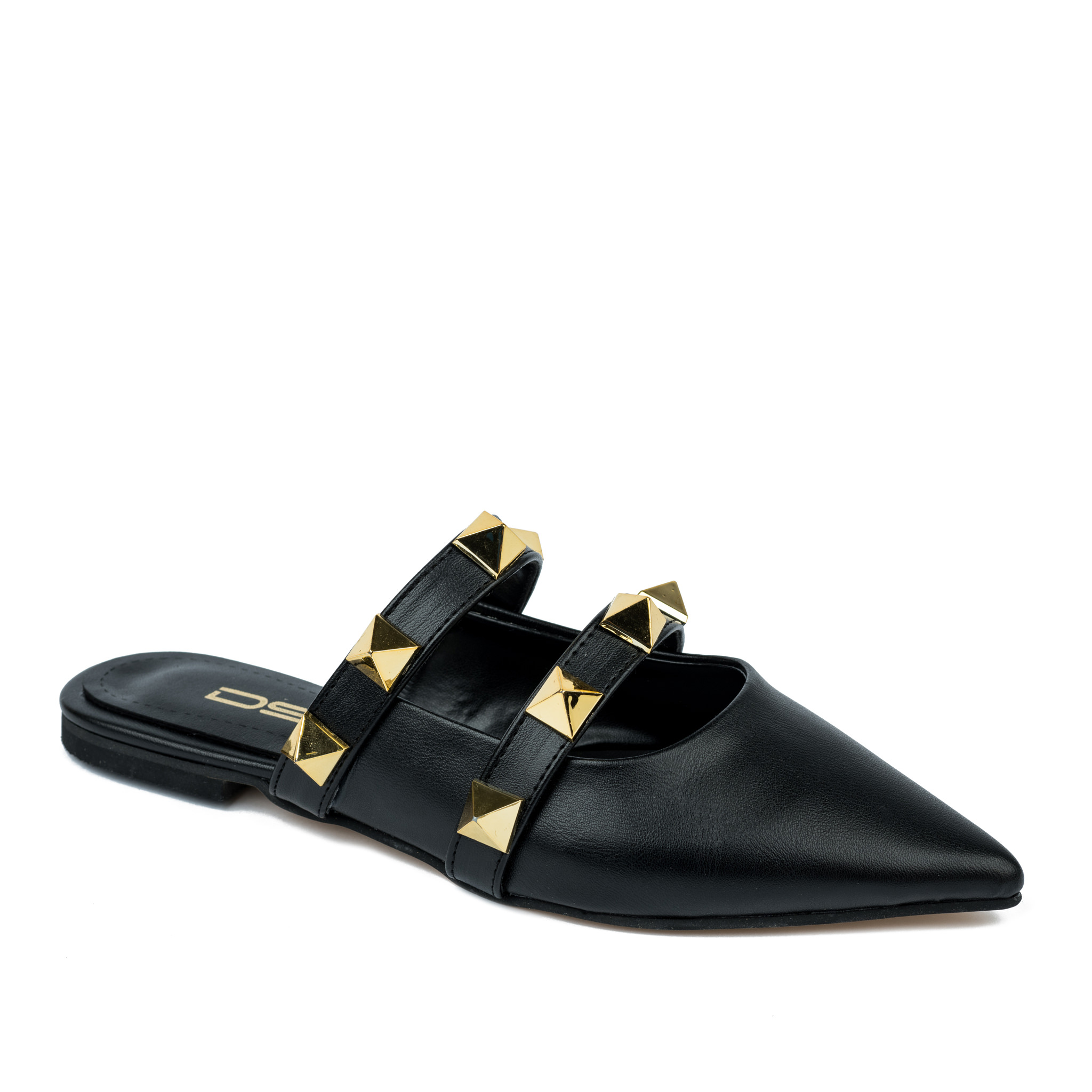 Women Slippers and Mules A429 - BLACK