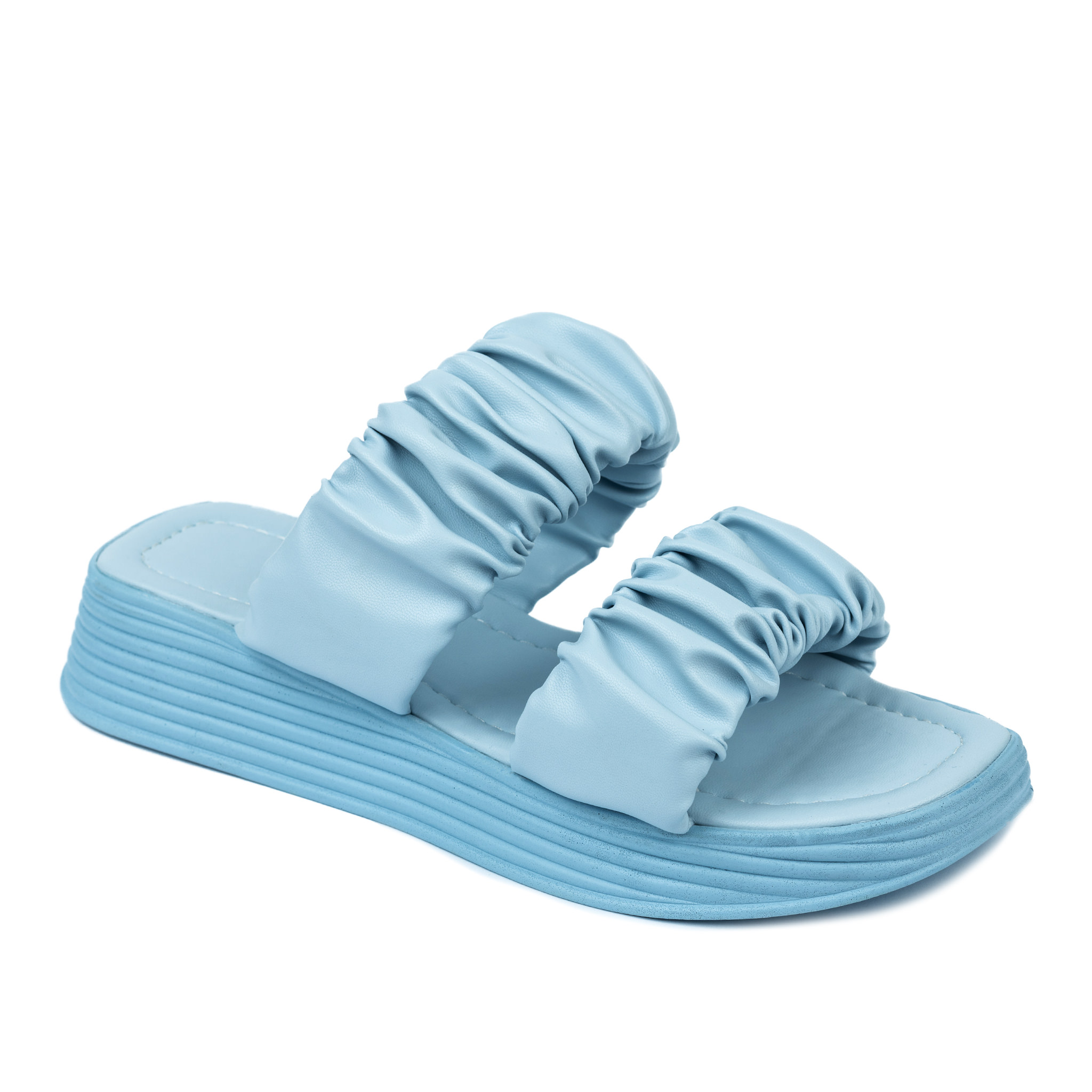 Women Slippers and Mules A430 - BLUE