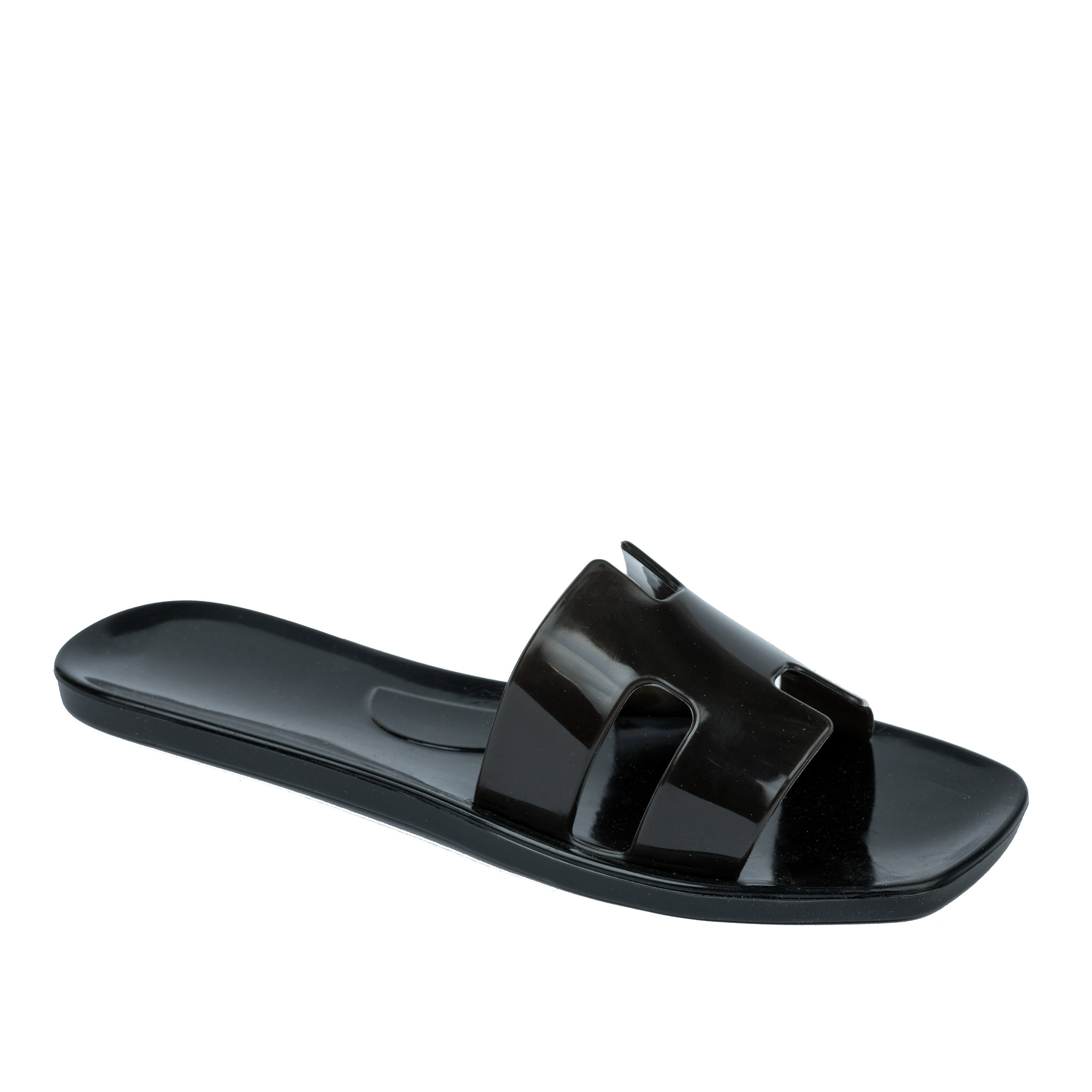 Women Slippers and Mules A431 - BLACK