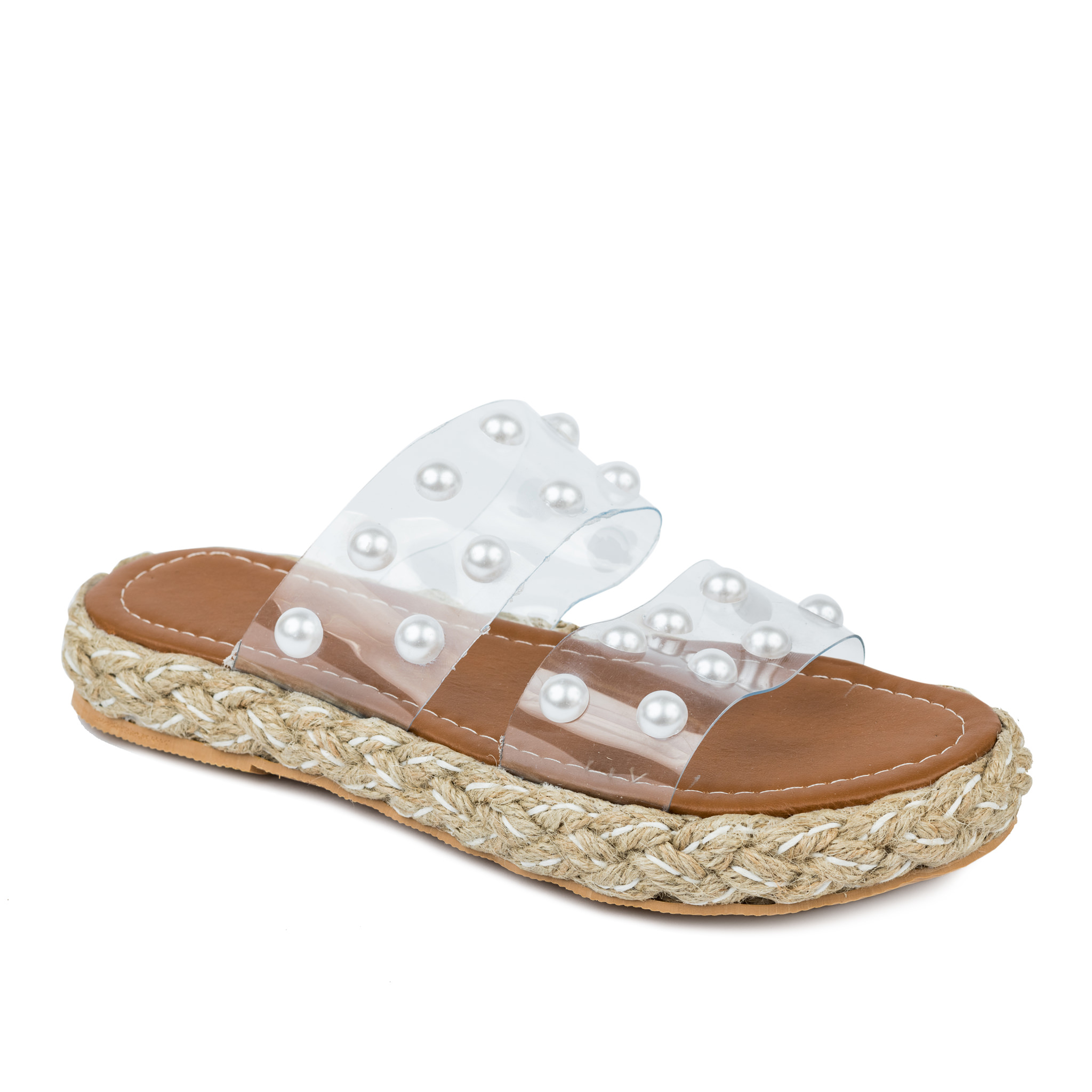 Women Slippers and Mules A432 - TRANSPARENT