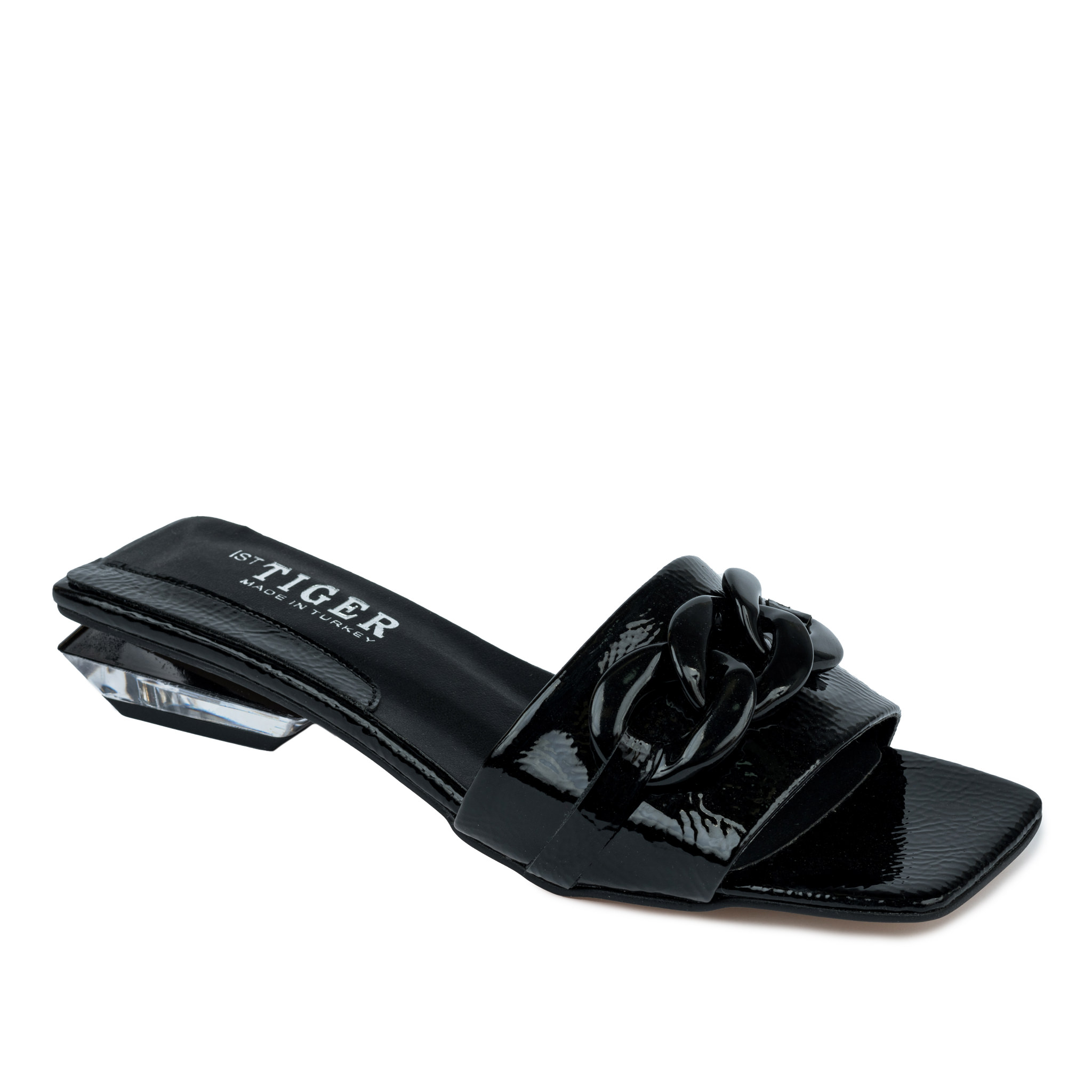 Women Slippers and Mules A436 - BLACK