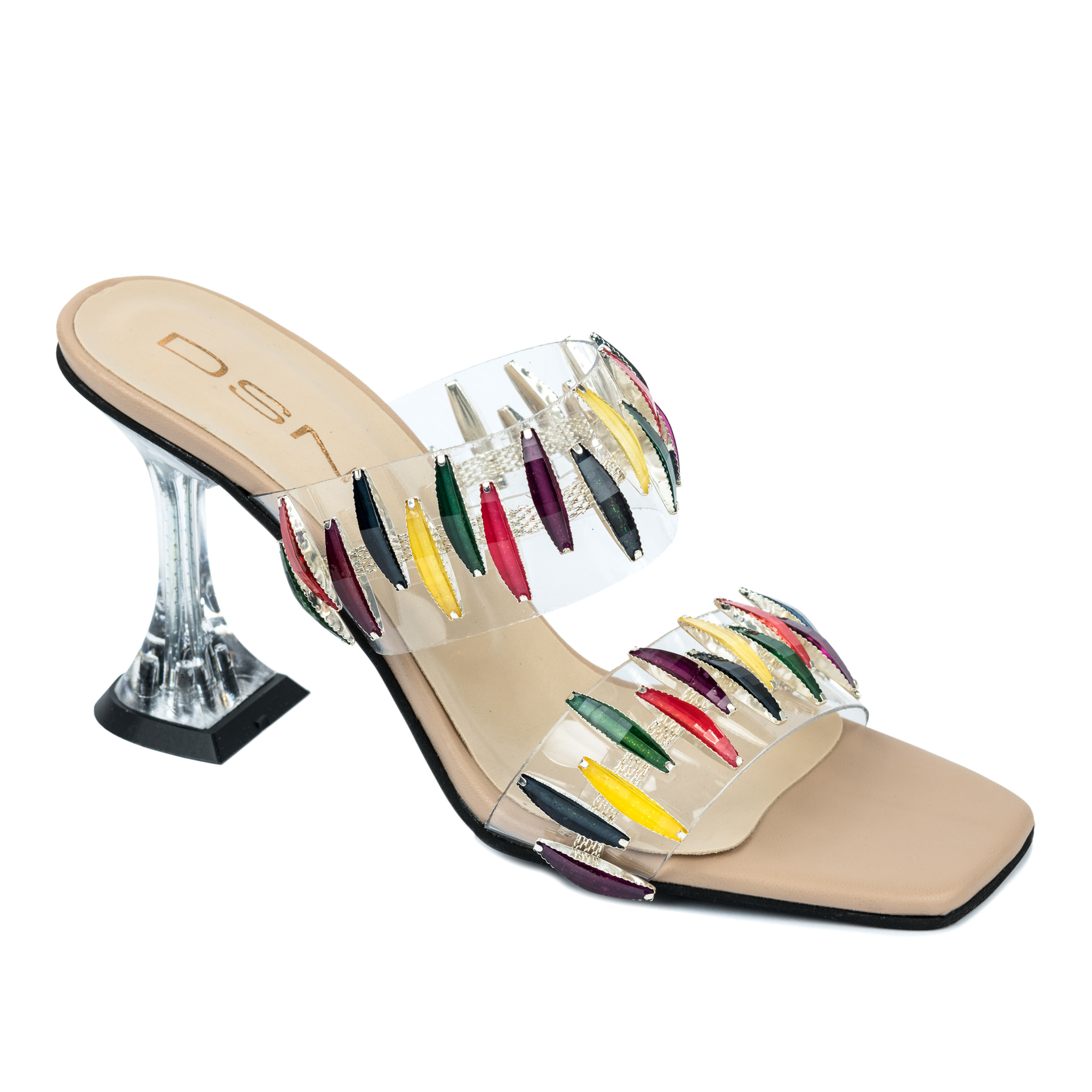 Women Slippers and Mules A441 - TRANSPARENT