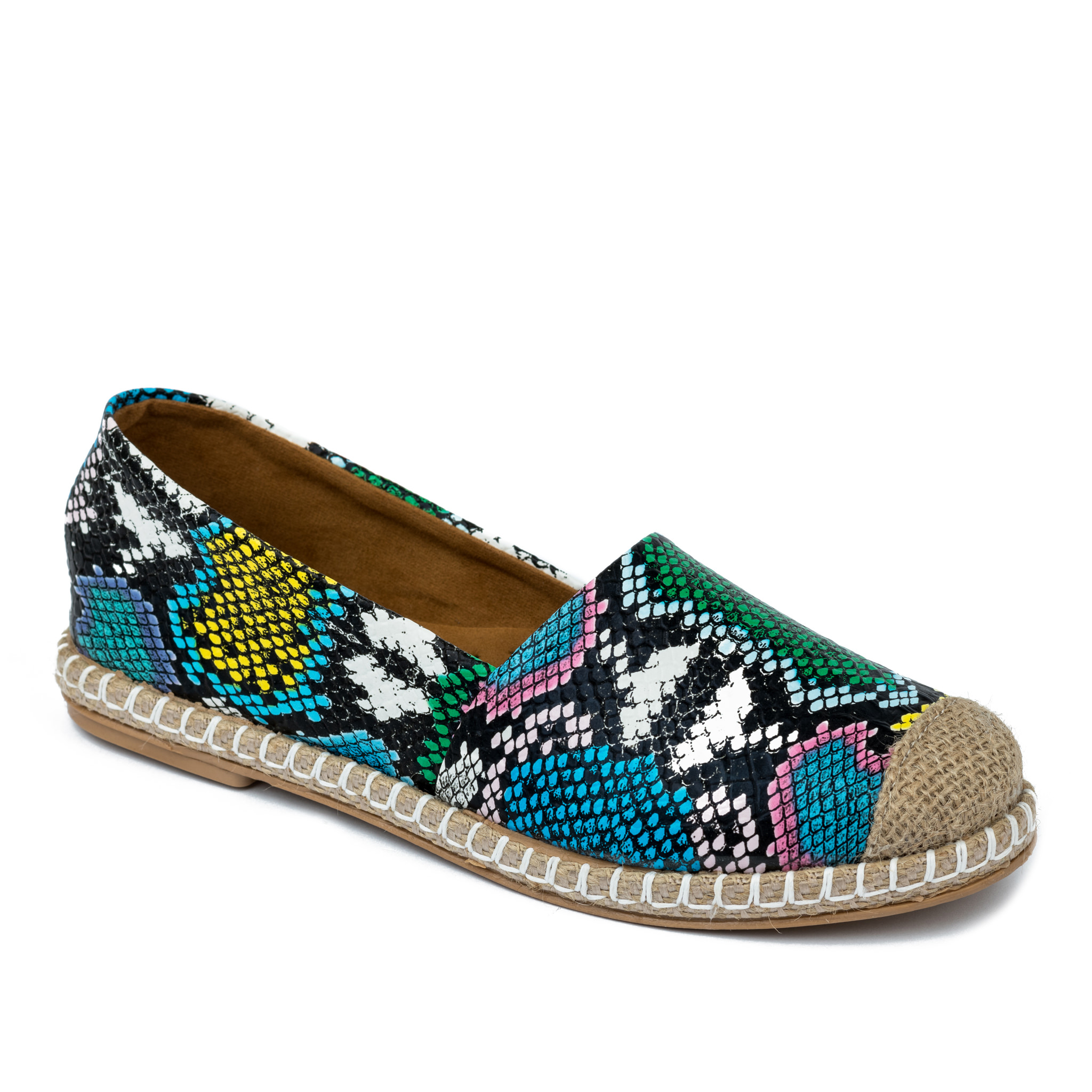 Women espadrilles and slip-ons A450 - BLUE