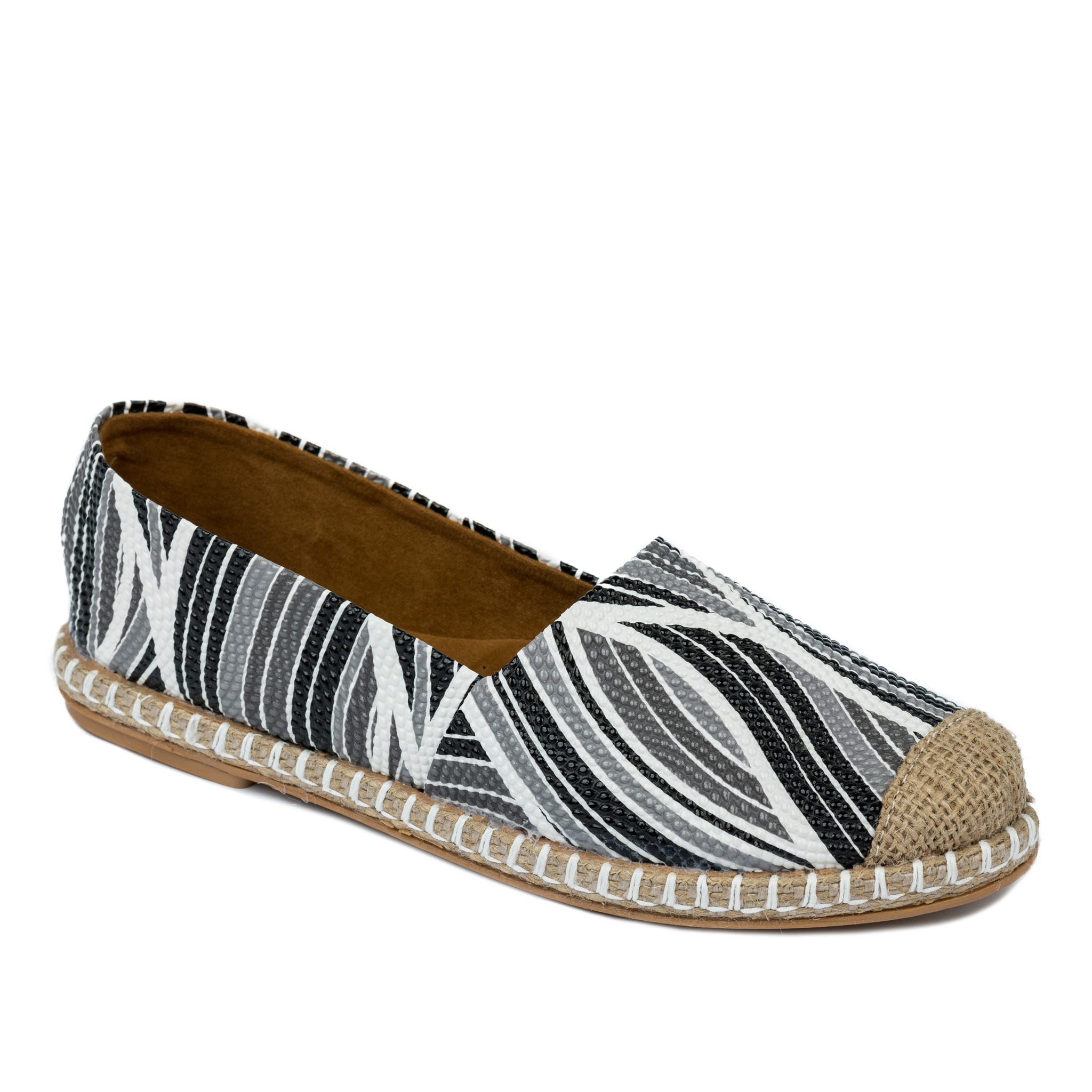 Women espadrilles and slip-ons A450 - GREY