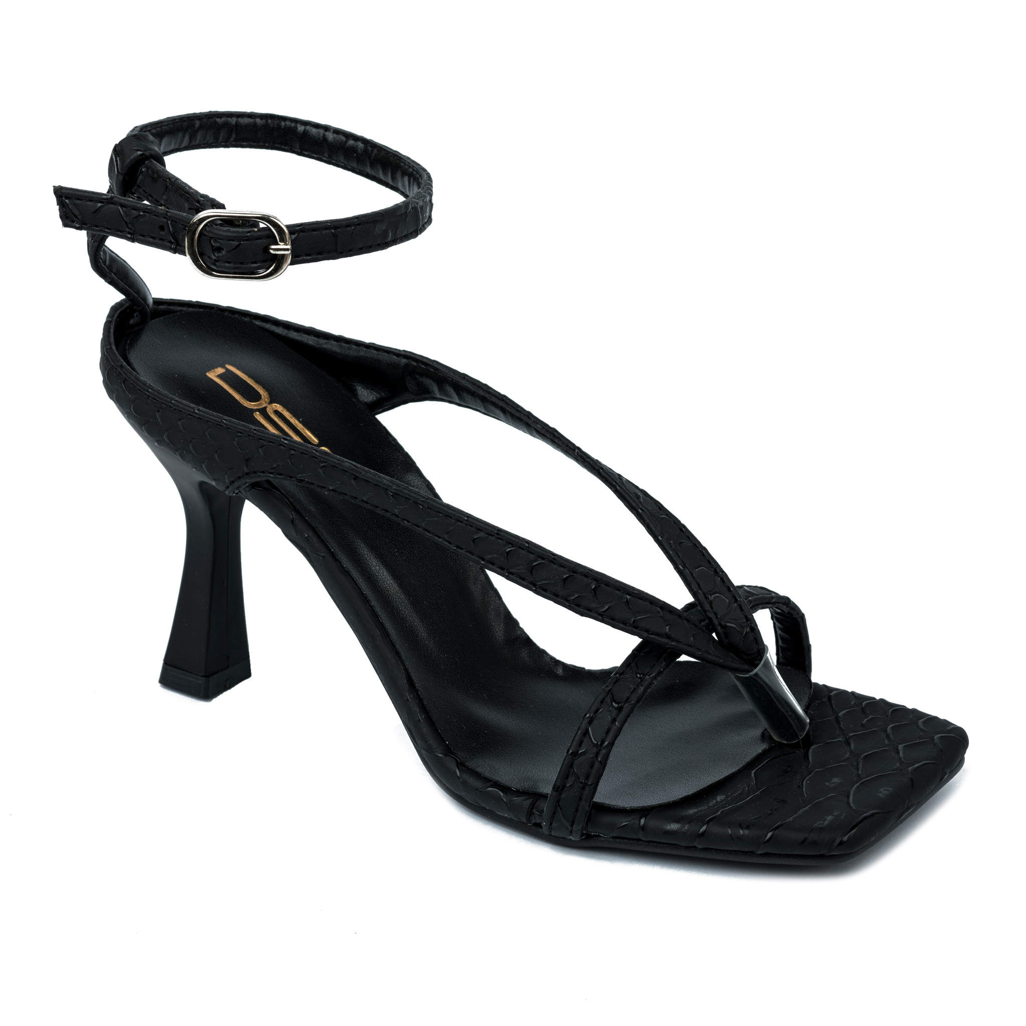 Women sandals A465 - BLACK