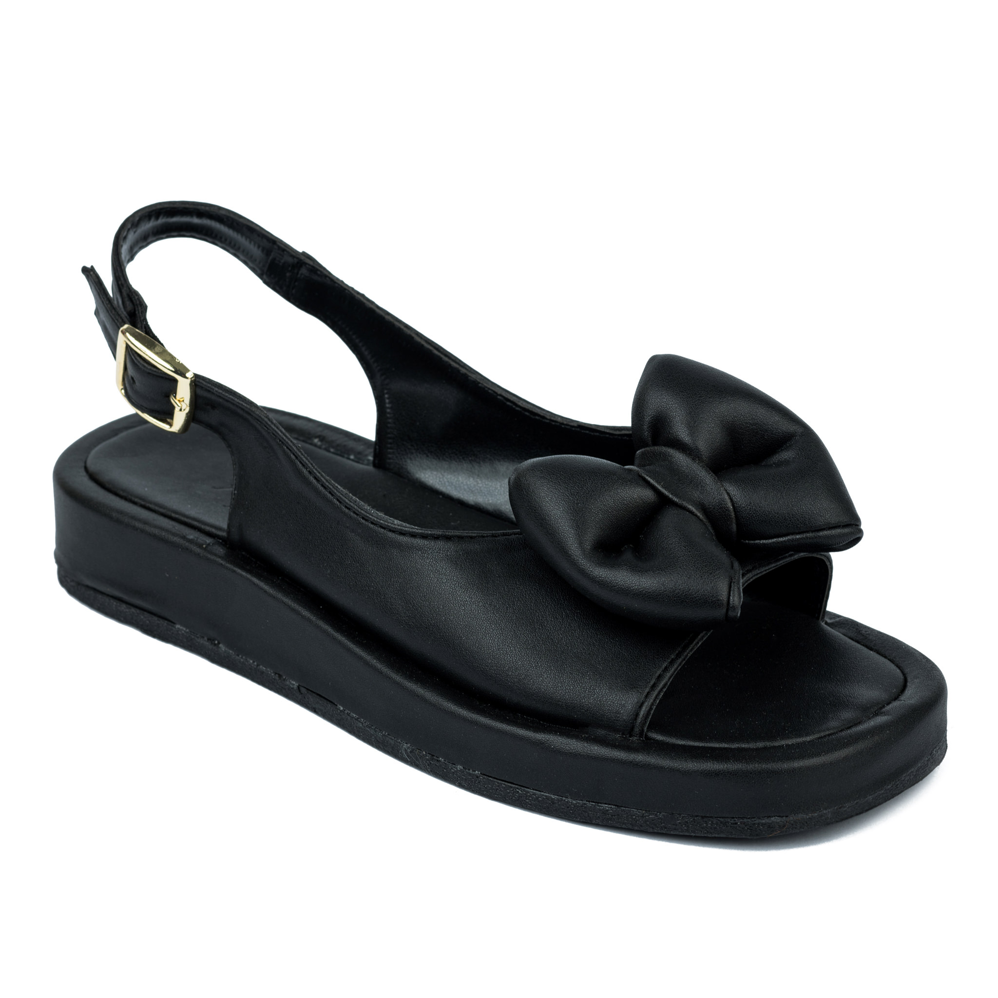 Women sandals A475 - BLACK