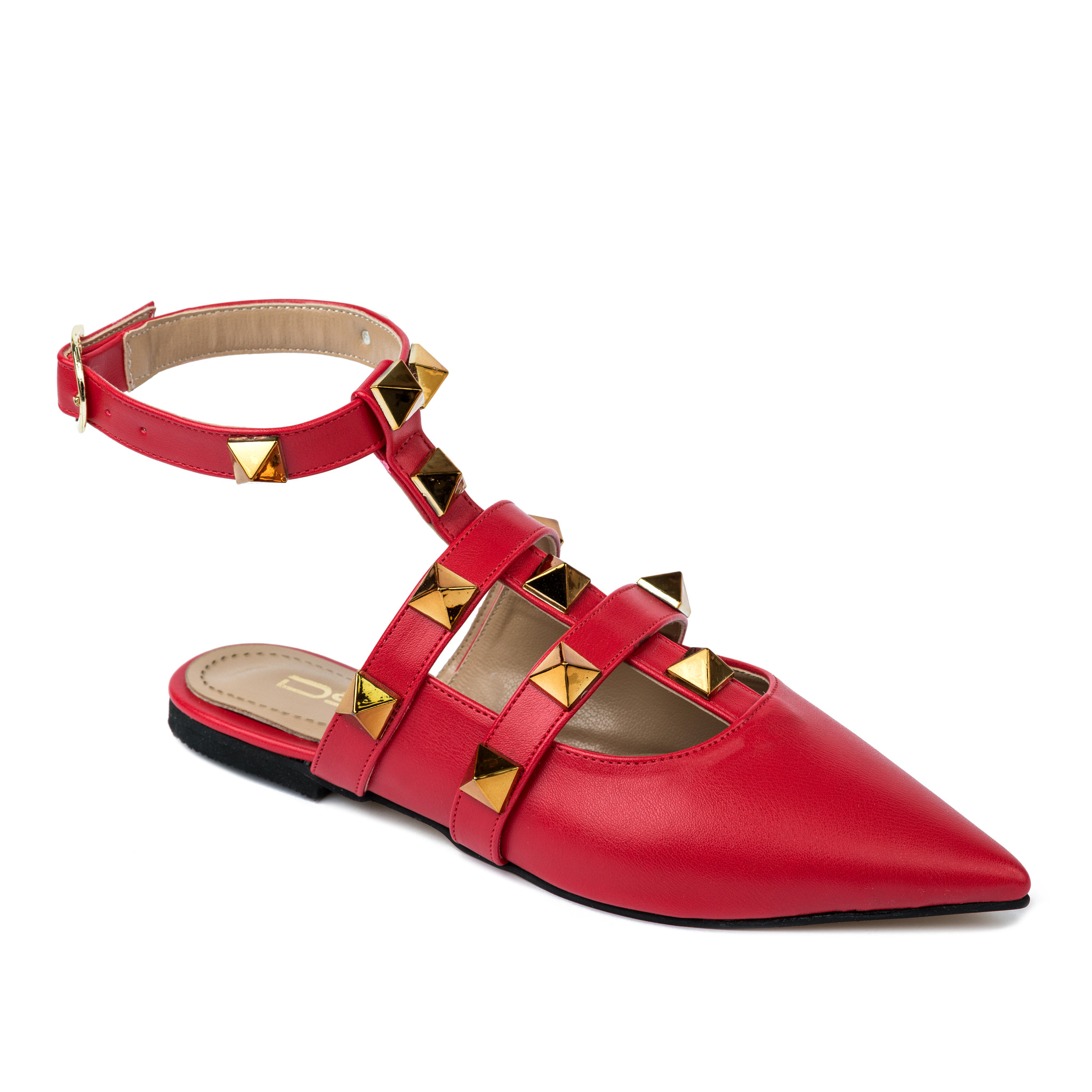 Women sandals A476 - RED