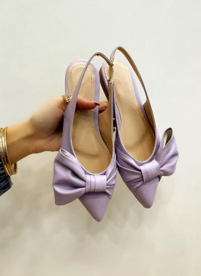 Balerina lapos cipő HALI - LILA