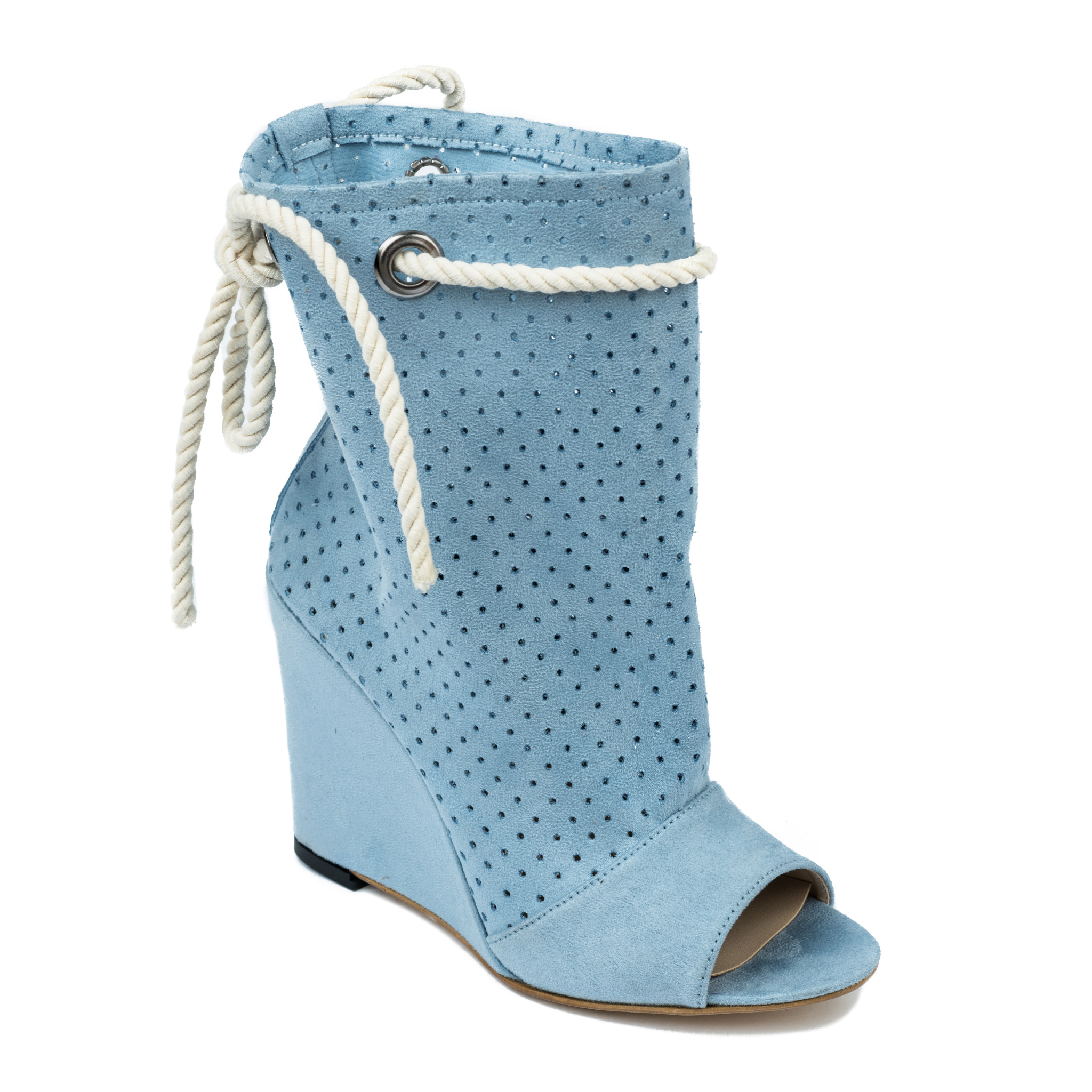 Summer boots A492 - BLUE