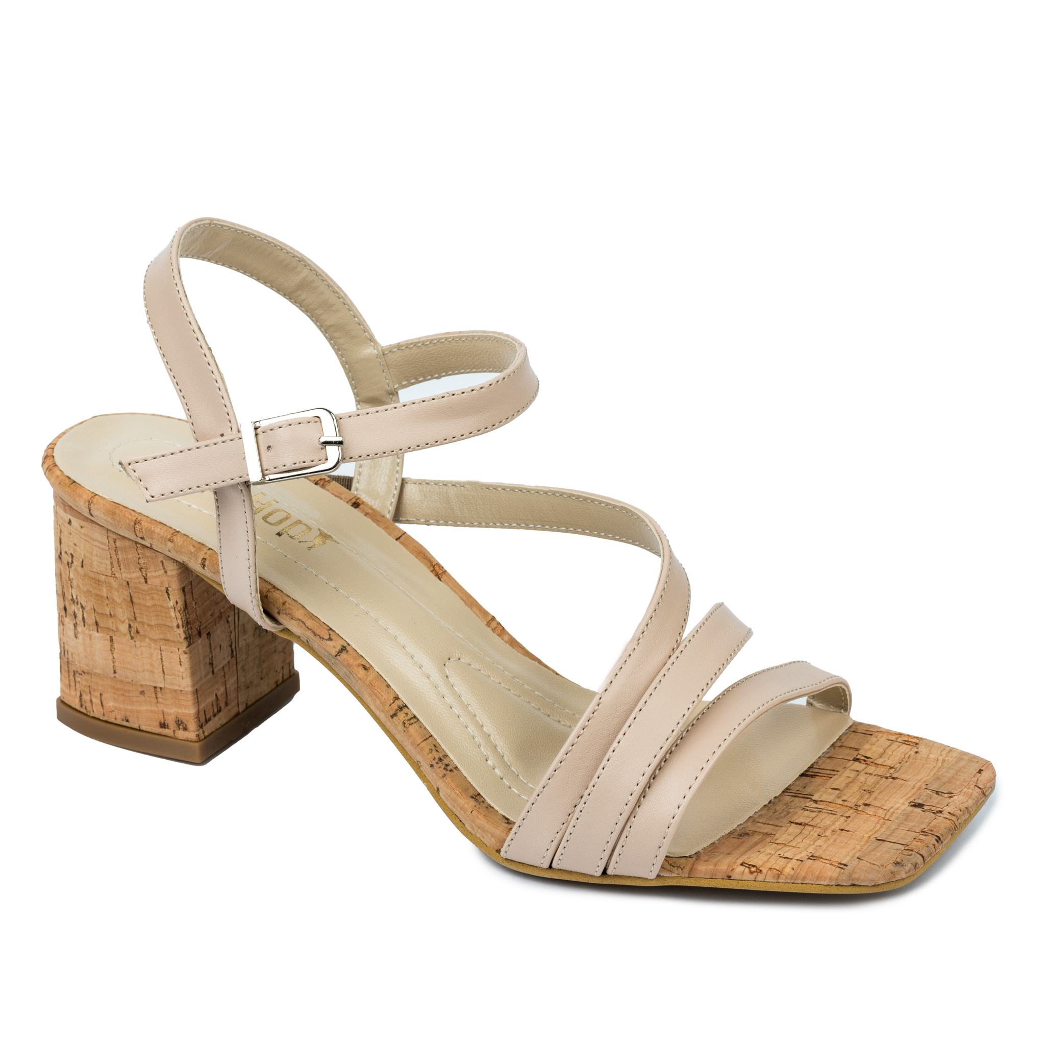 Women Slippers and Mules A499 - BEIGE