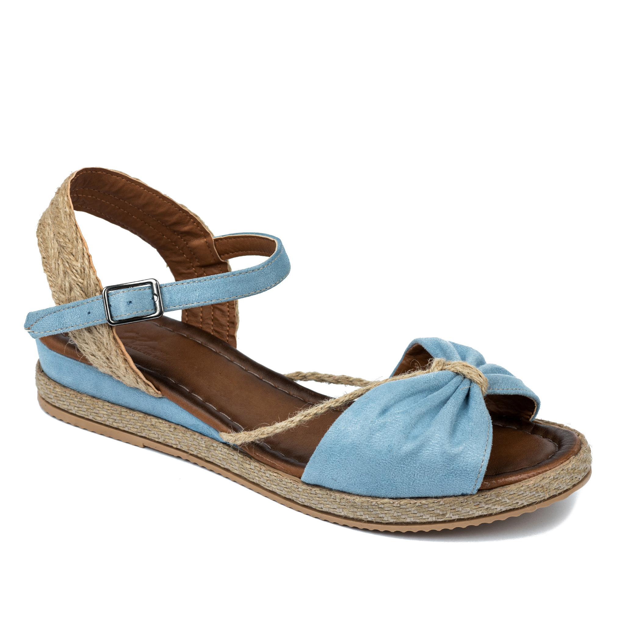 Women espadrilles and slip-ons A517 - BLUE