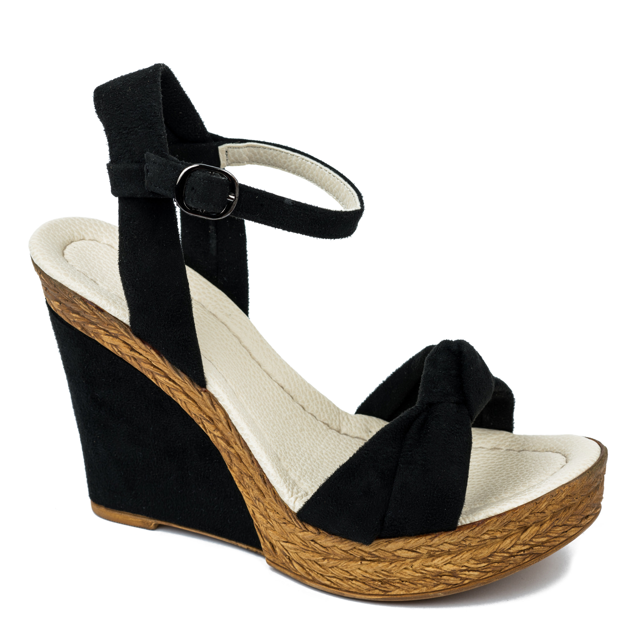 Women sandals A522 - BLACK