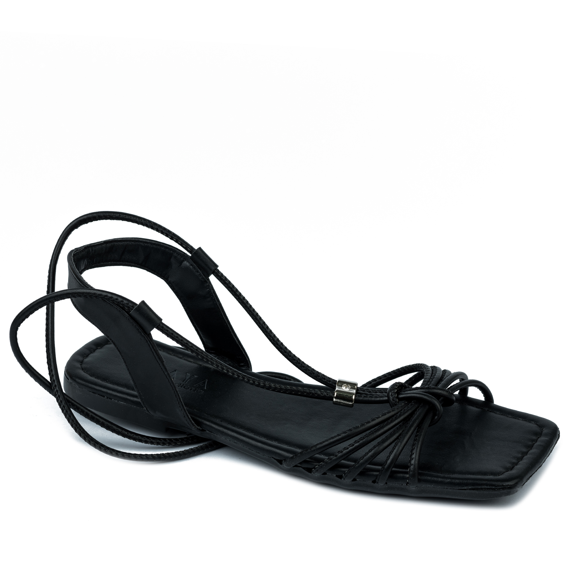 Women sandals A525 - BLACK