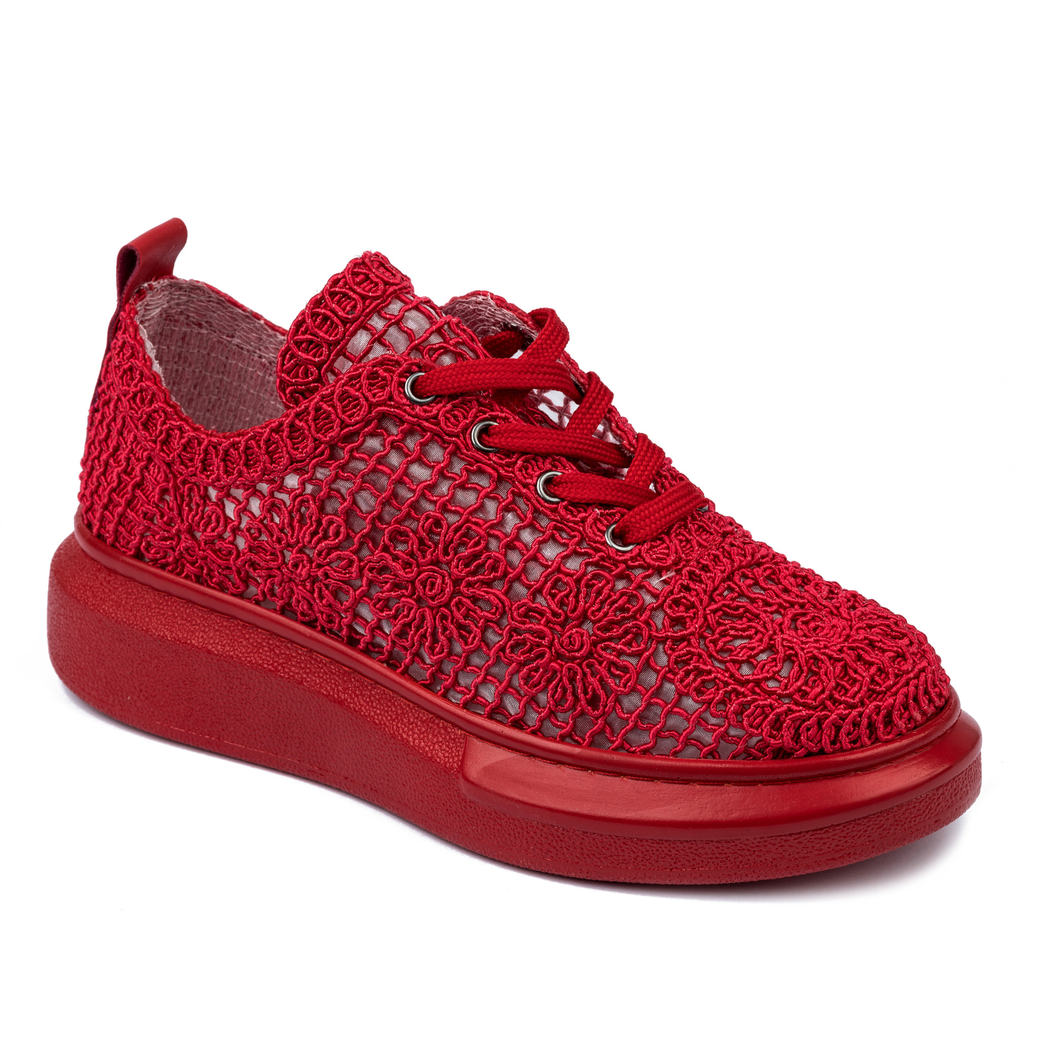 Women sneakers A536 - RED