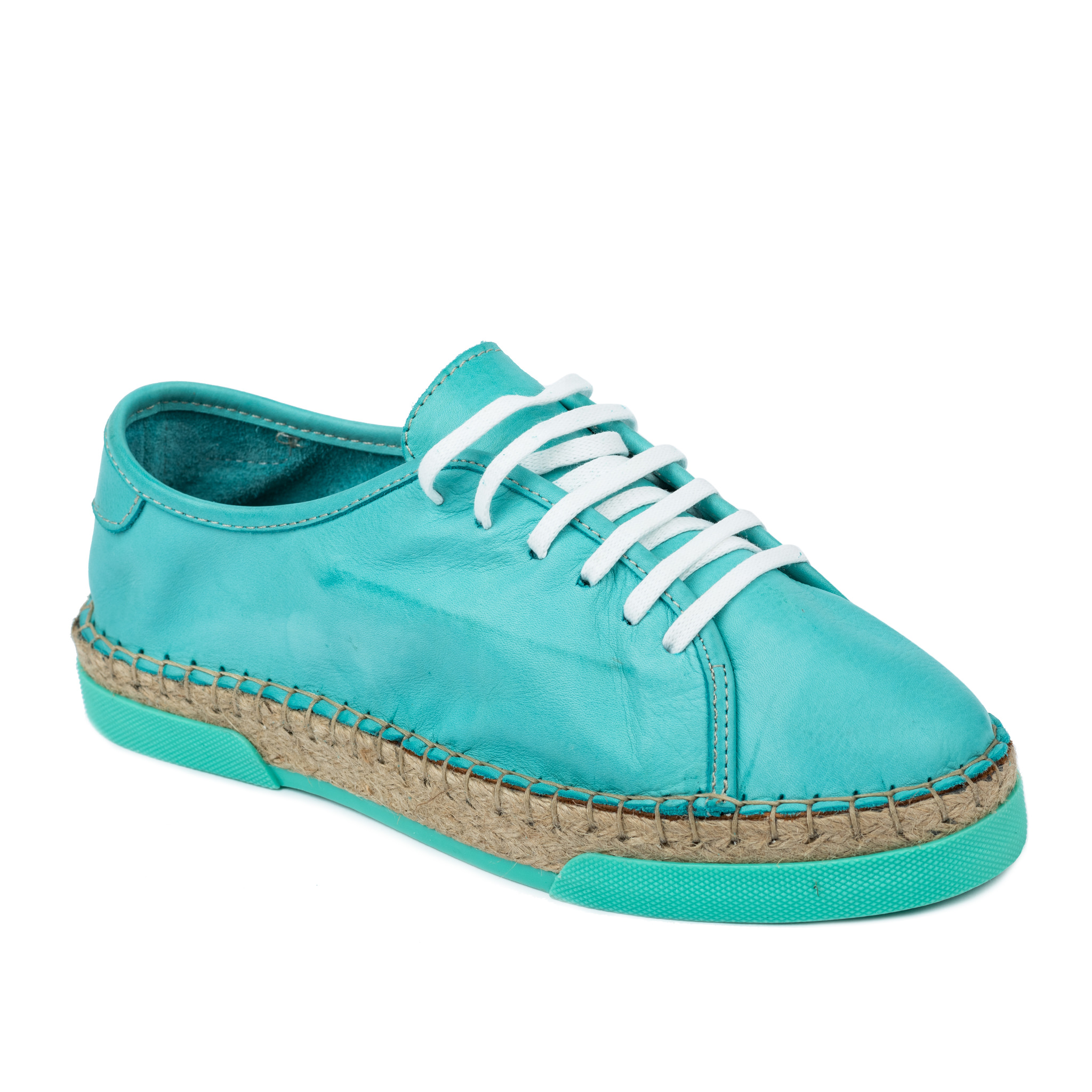 Women sneakers A545 - TURQUOISE