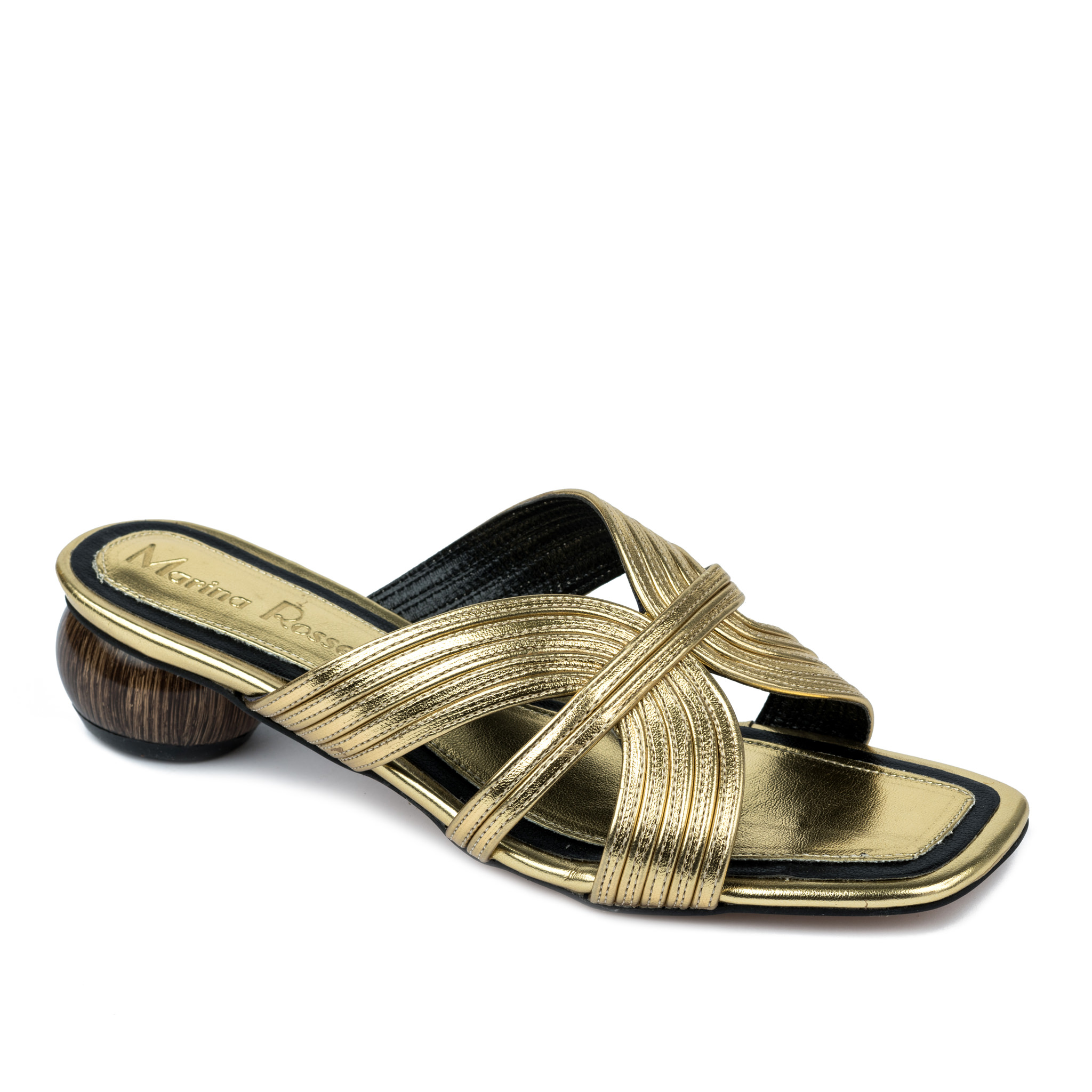 Women Slippers and Mules A550 - GOLD