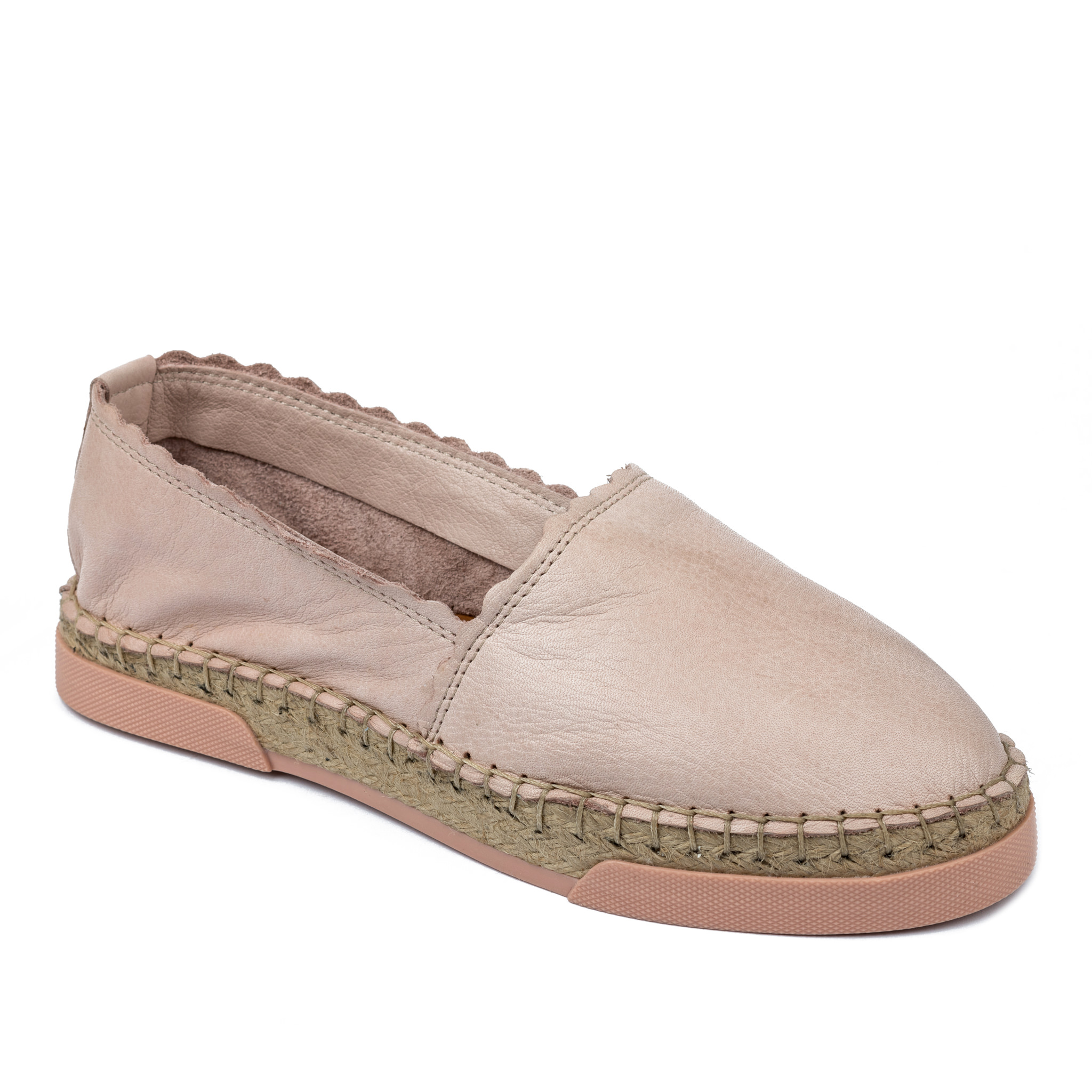 Kožne espadrile A580 - ROZA