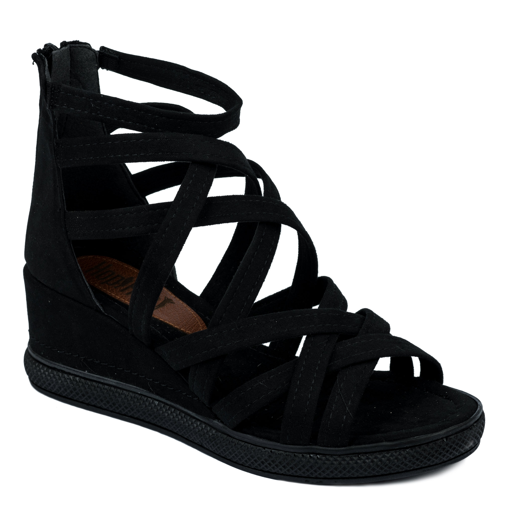 Women sandals A601 - BLACK