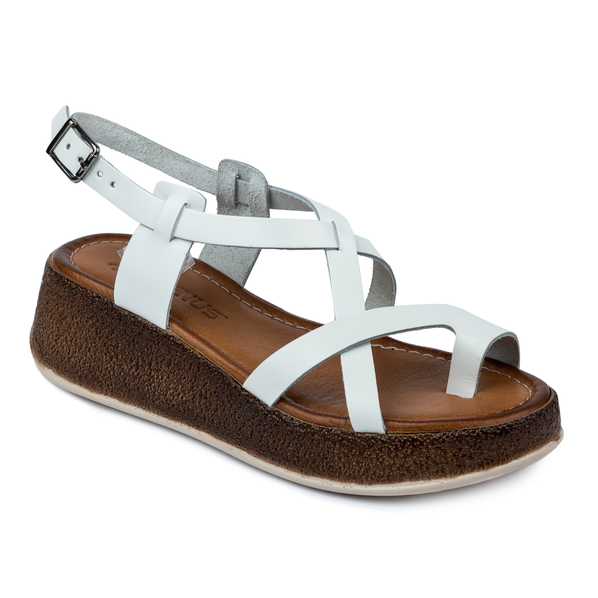 Women sandals A602 - WHITE