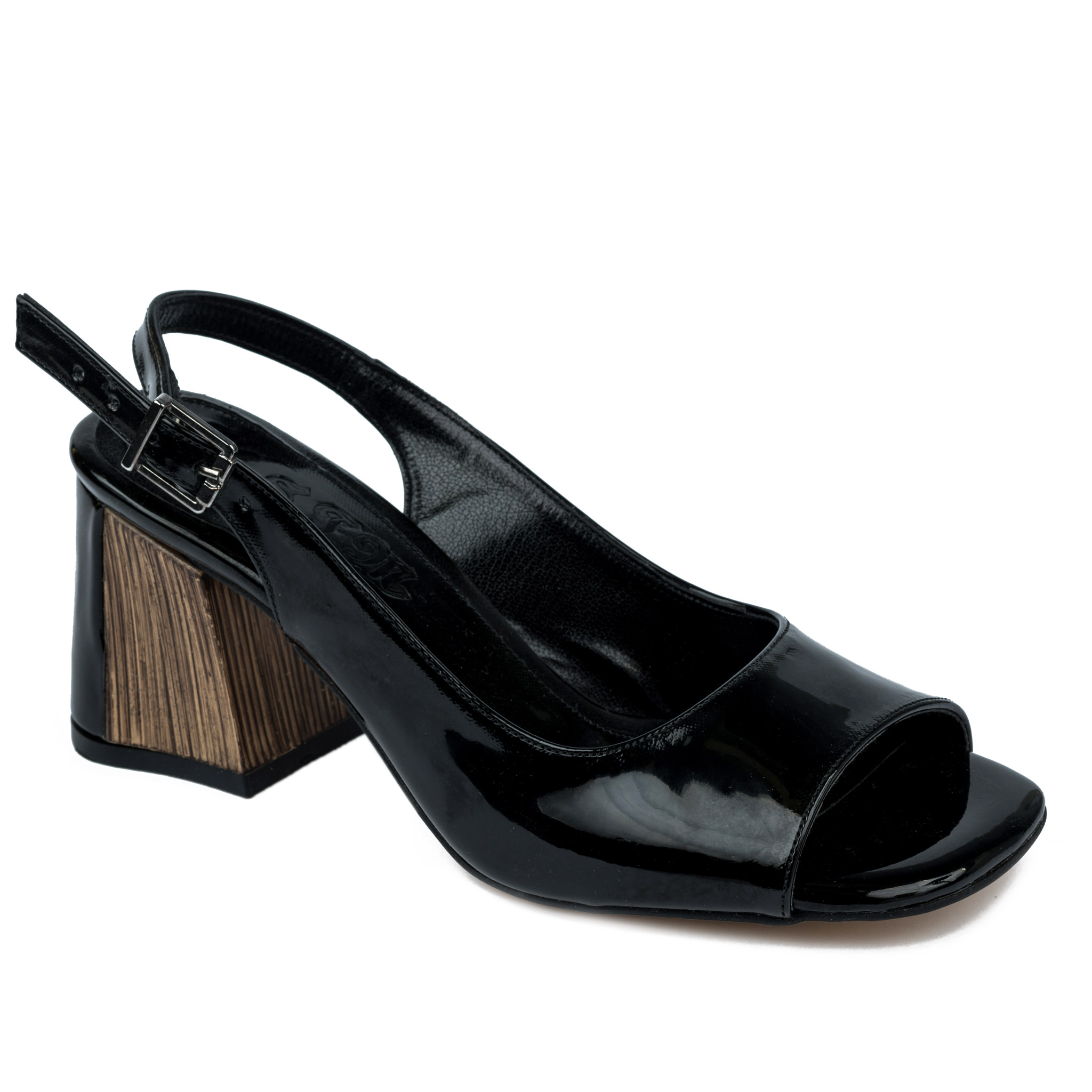 Women sandals A609 - BLACK