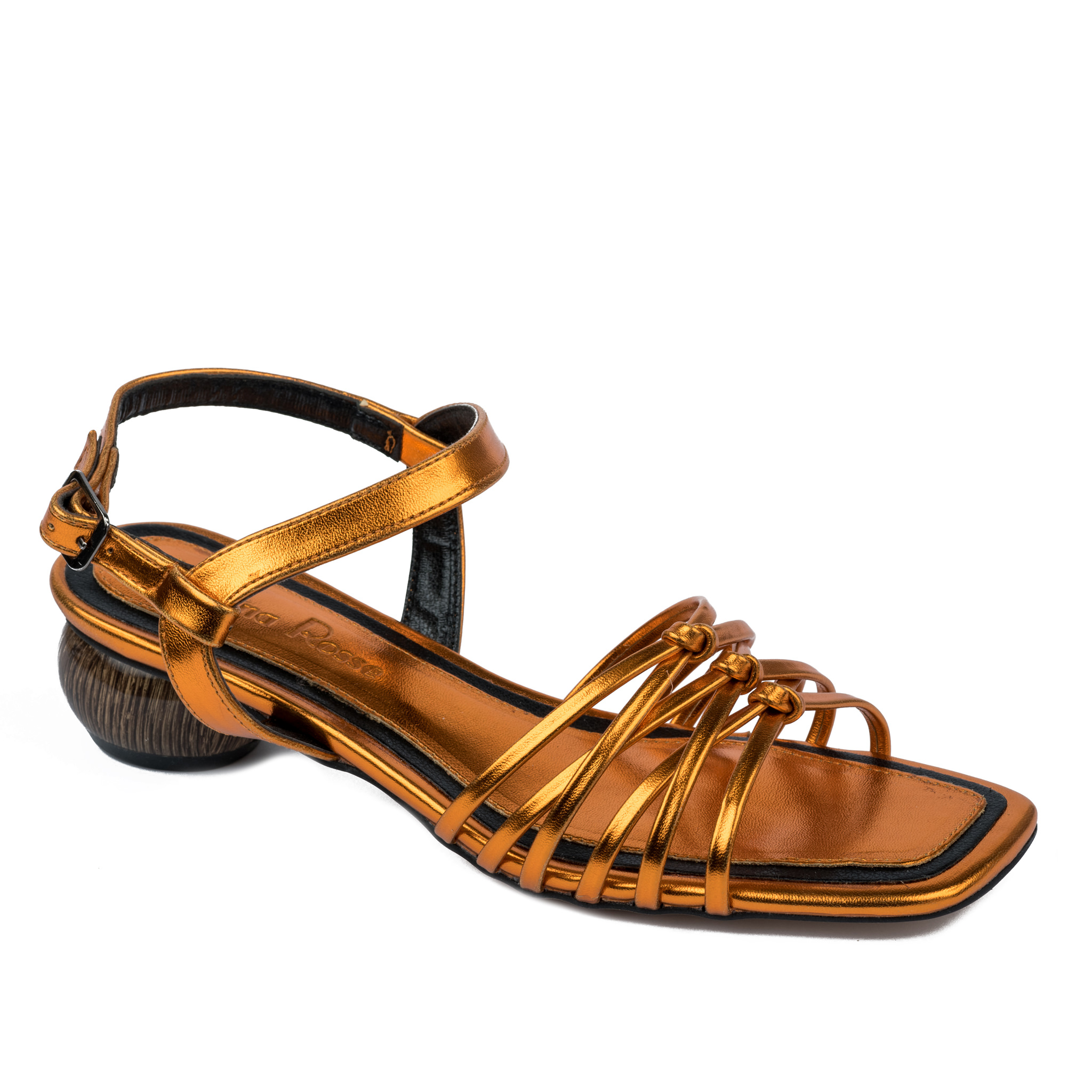 Women sandals A627 - ORANGE
