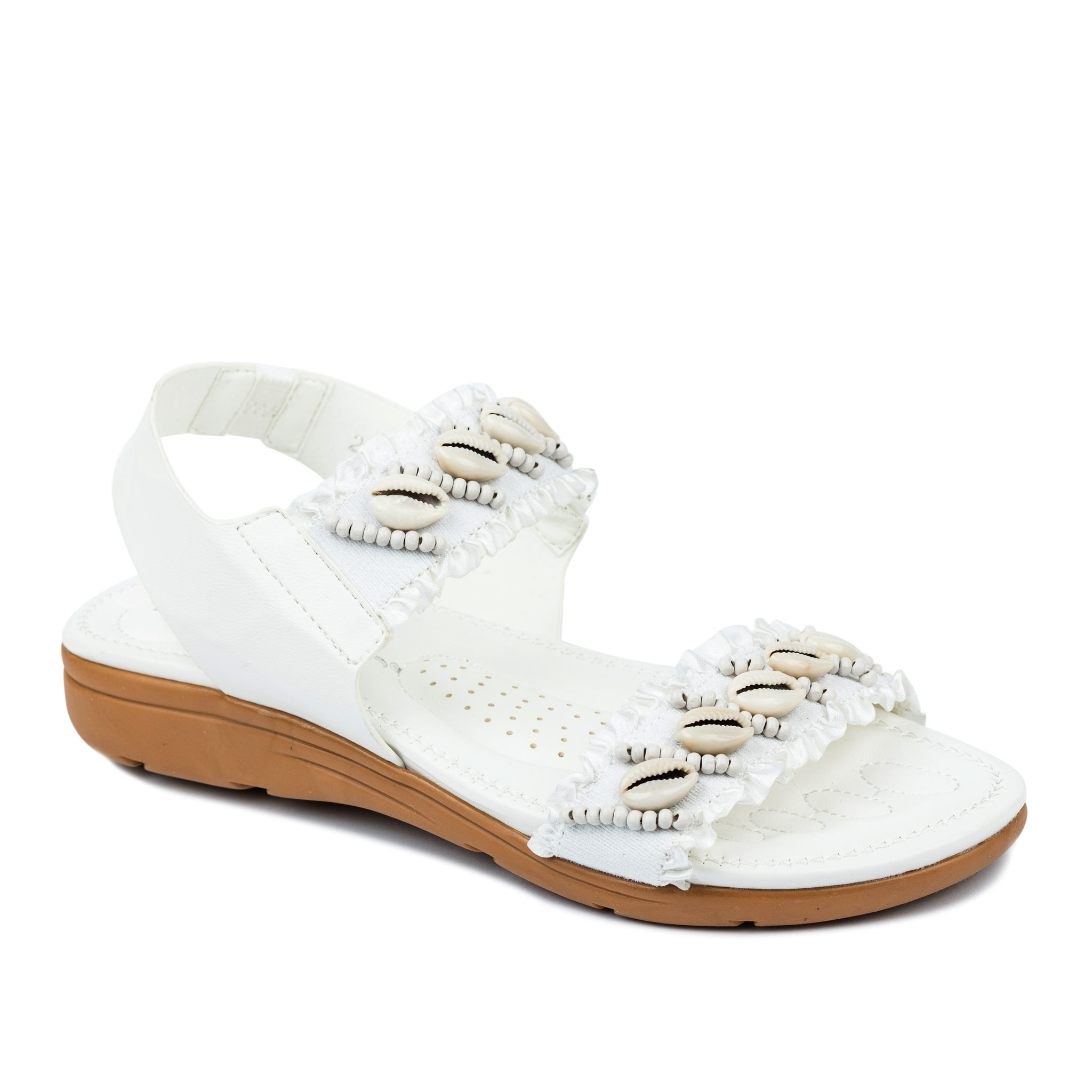 Women sandals A631 - WHITE
