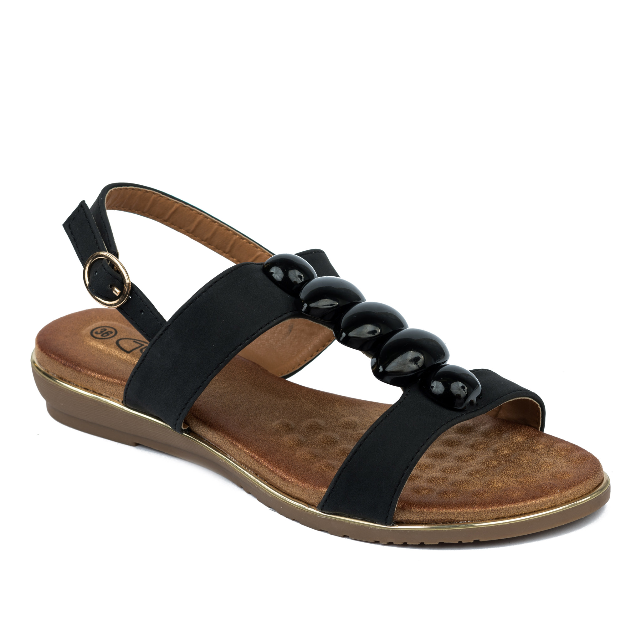 Women sandals A669 - BLACK