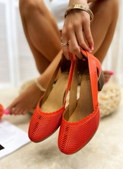 High-heels A221 - CORAL